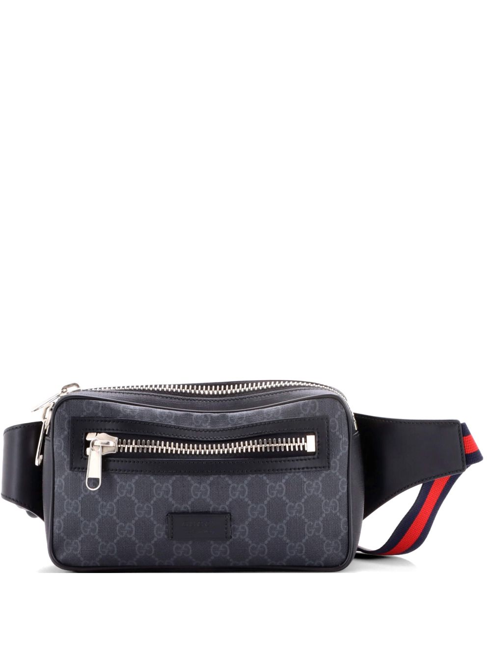 Soft Zip GG Coated Canvas Small belt bag