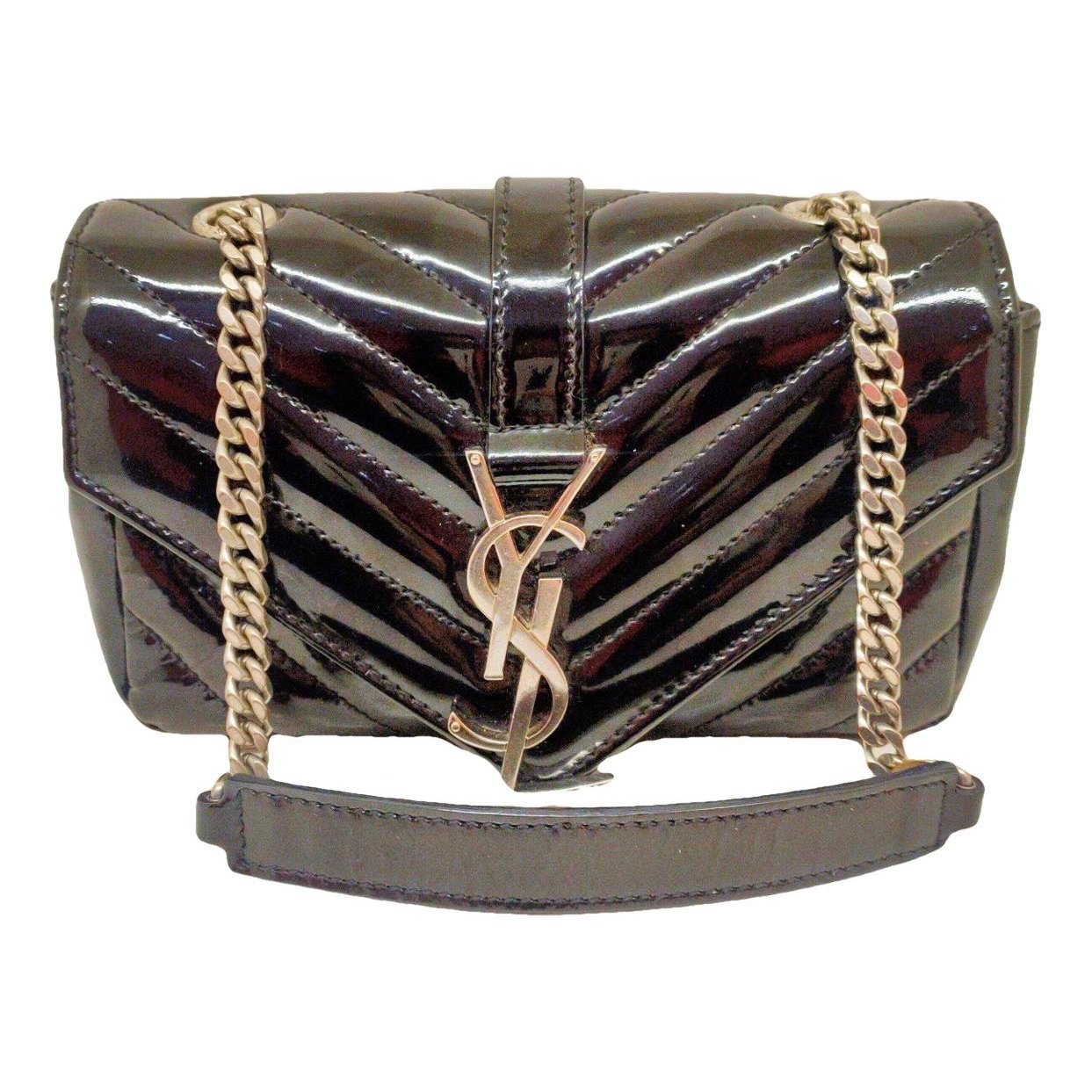 Collége monogramme leather handbag