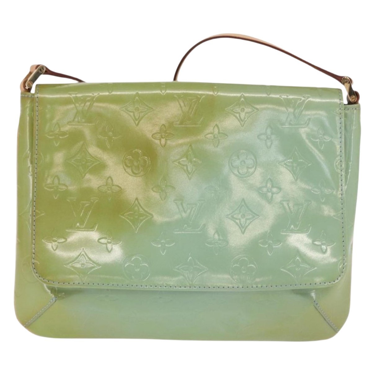Thompson patent leather handbag