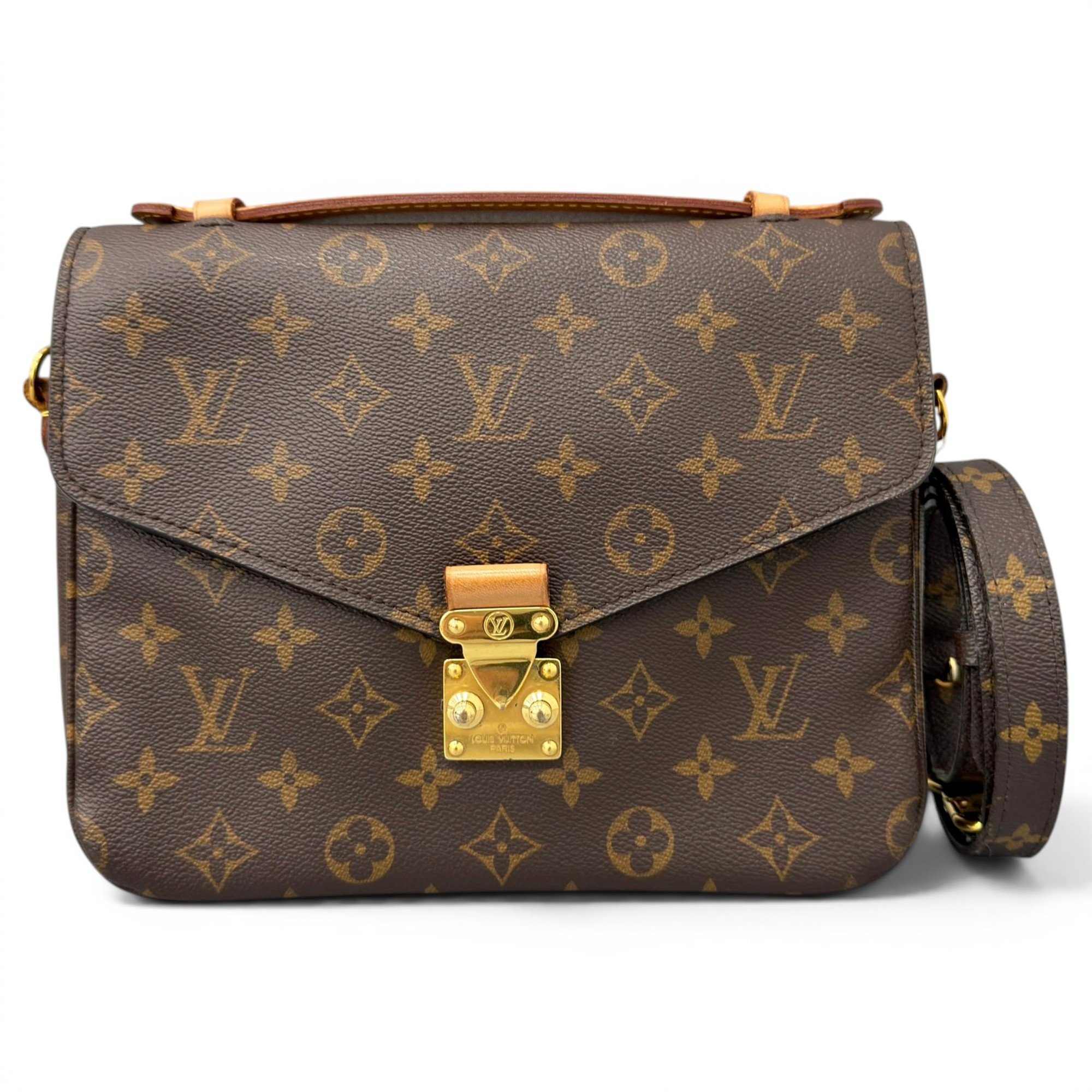 Metis leather handbag