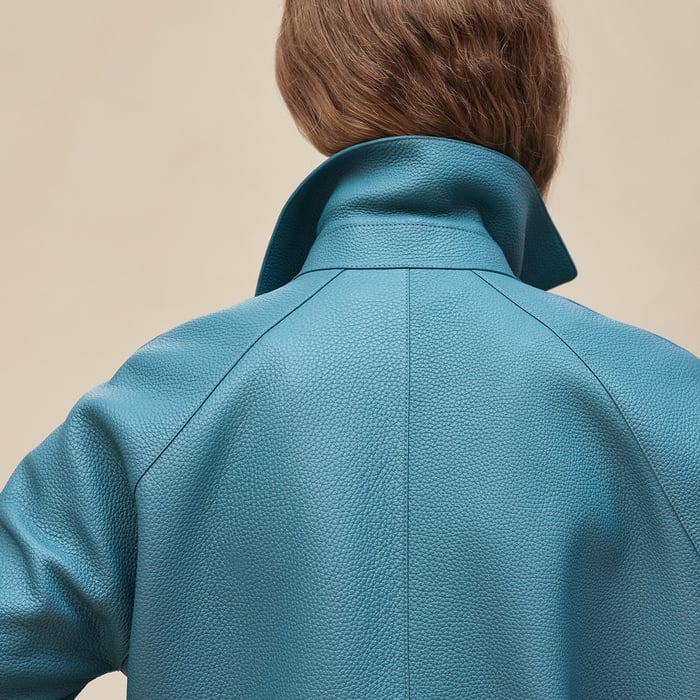 Bleu Canal Short Jacket