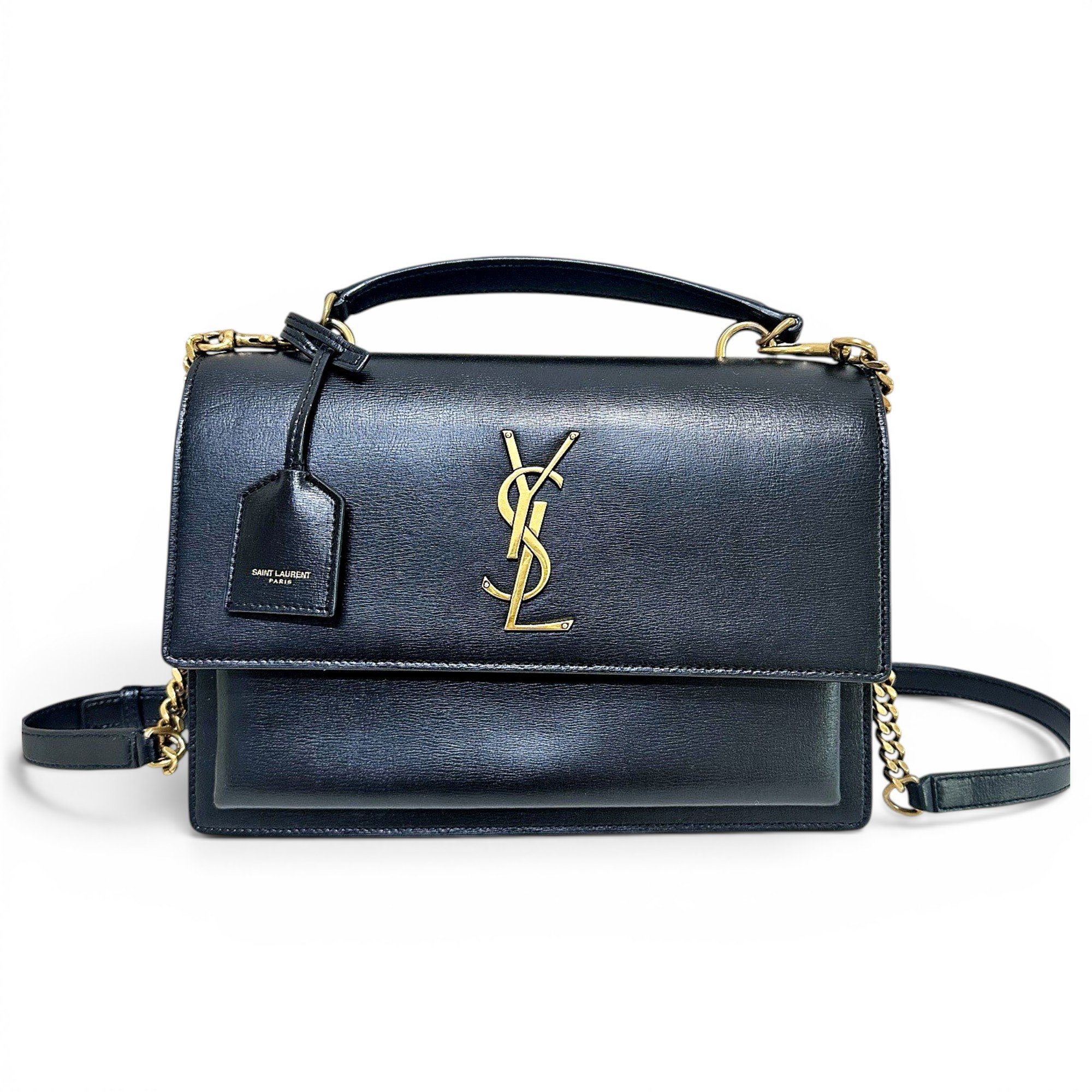 Sunset leather handbag