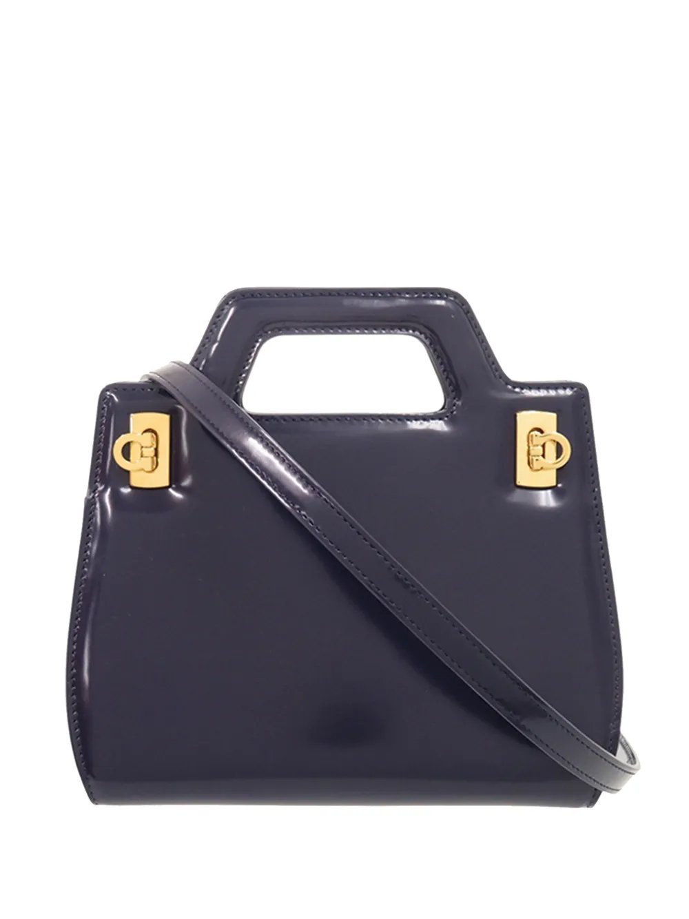 2000-2026 Mini Brushed Calfskin Wanda Top Handle Bag satchel