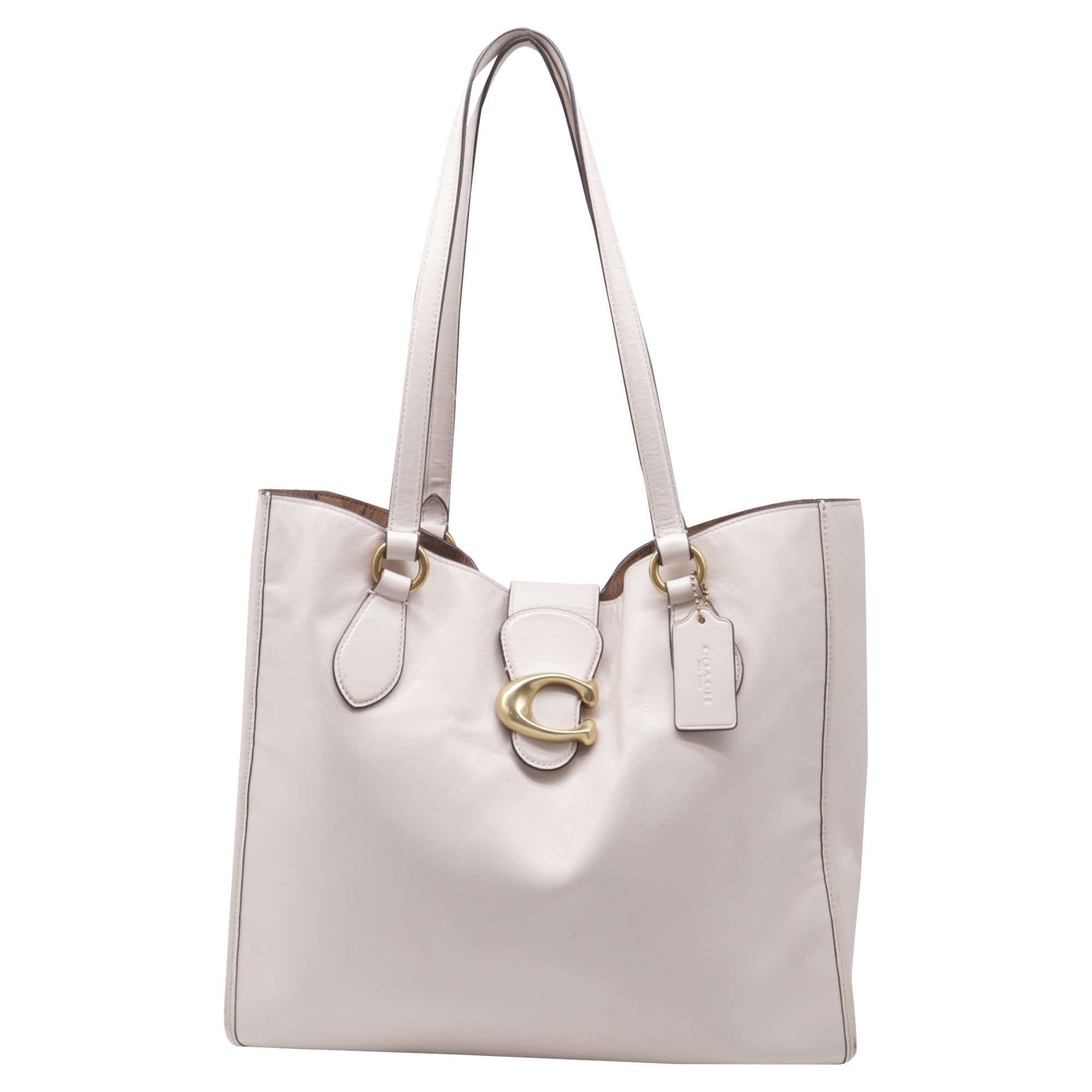 Leather tote