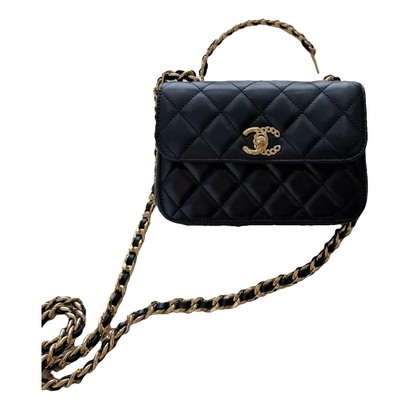 Leather handbag