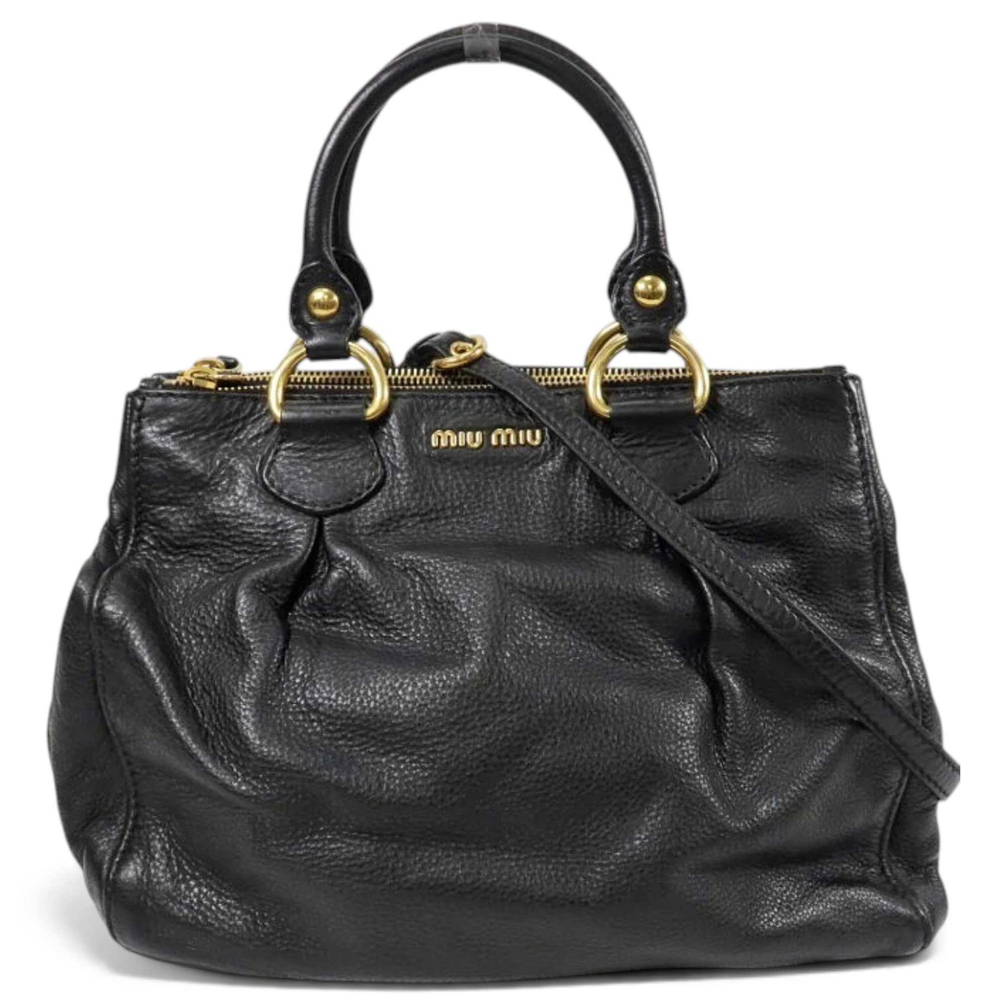 Leather handbag