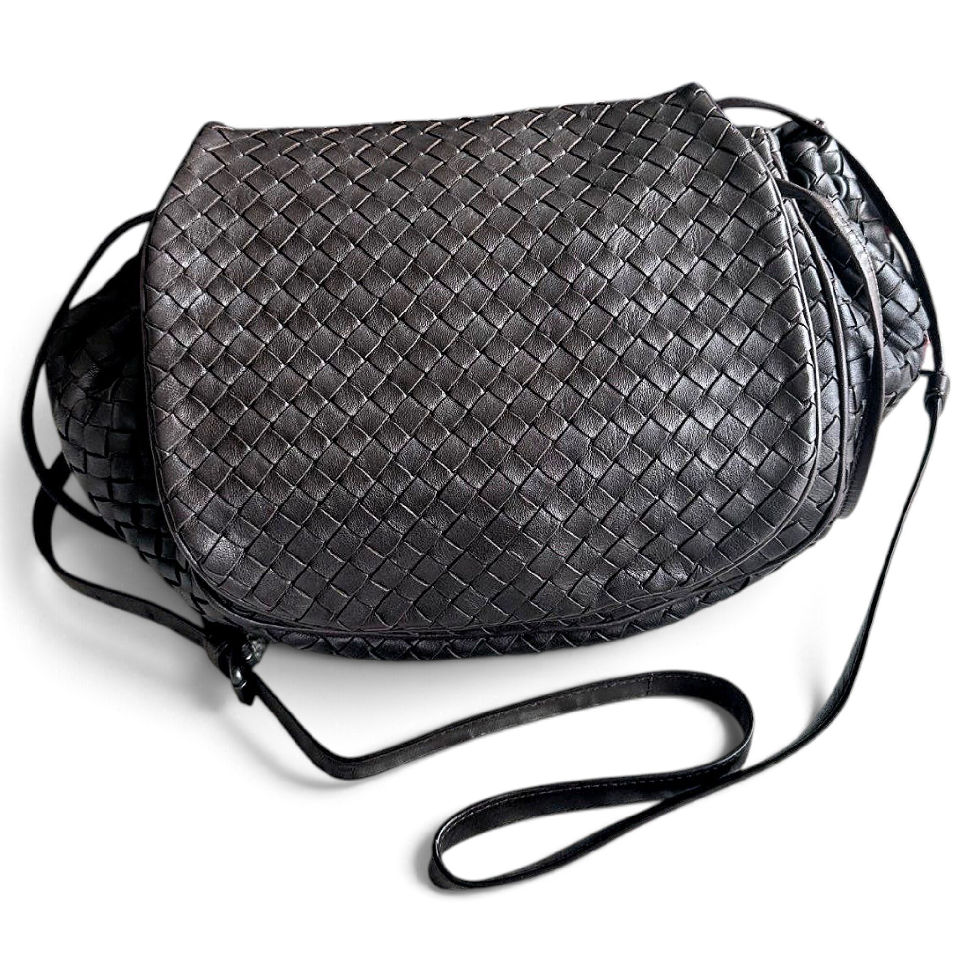 Leather crossbody bag