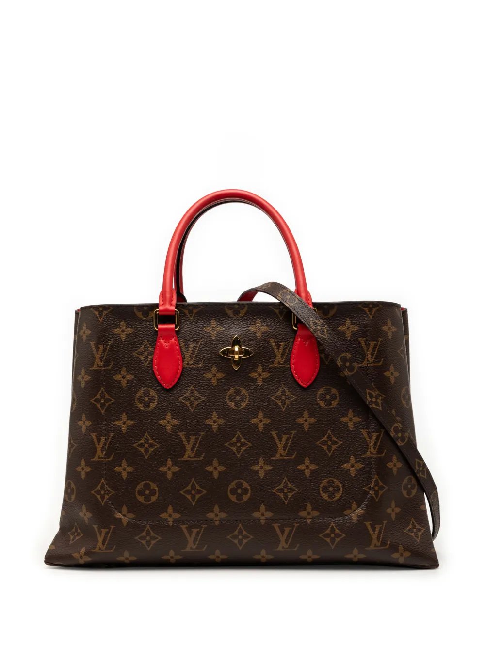 2019 Monogram Flower Tote satchel