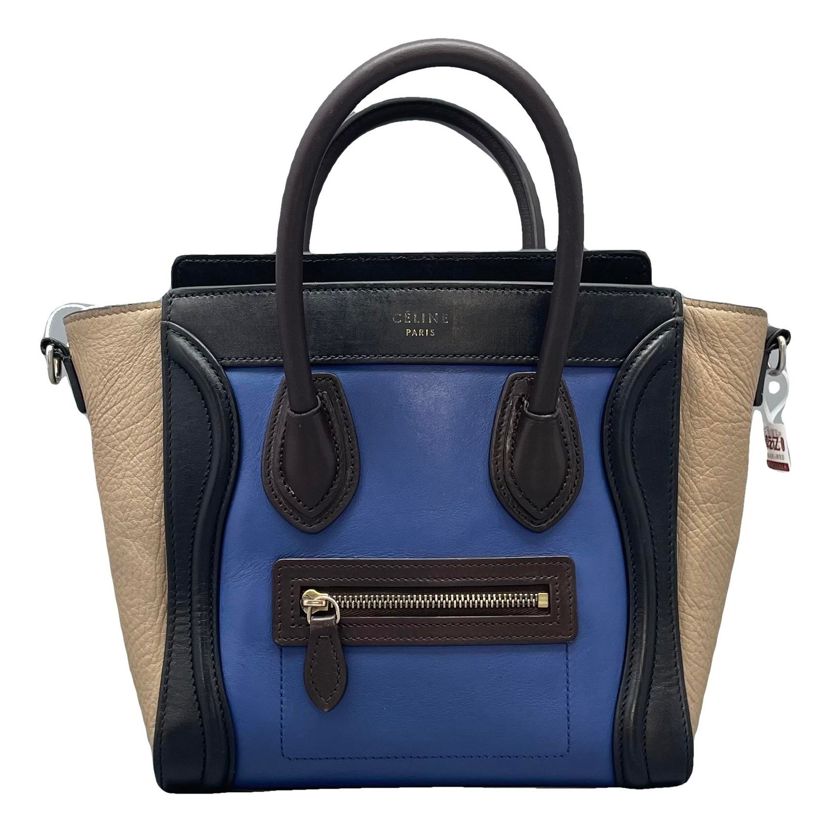 Nano Luggage leather handbag