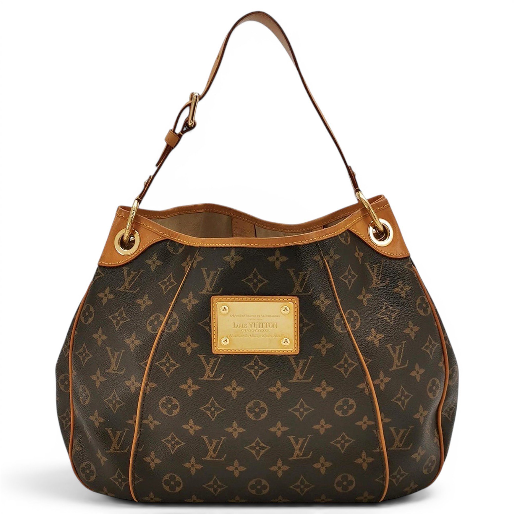 Galliera leather handbag