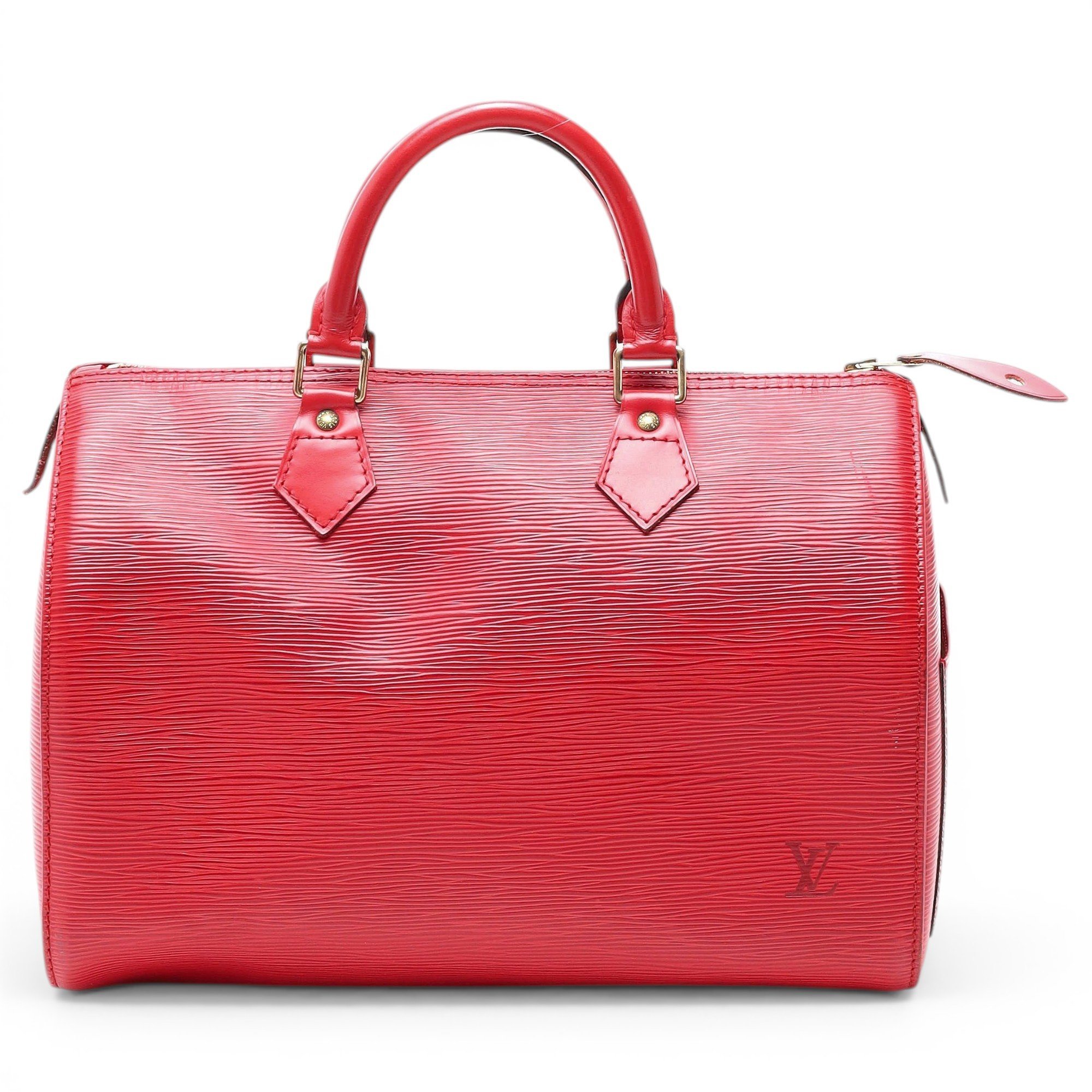 Speedy leather handbag