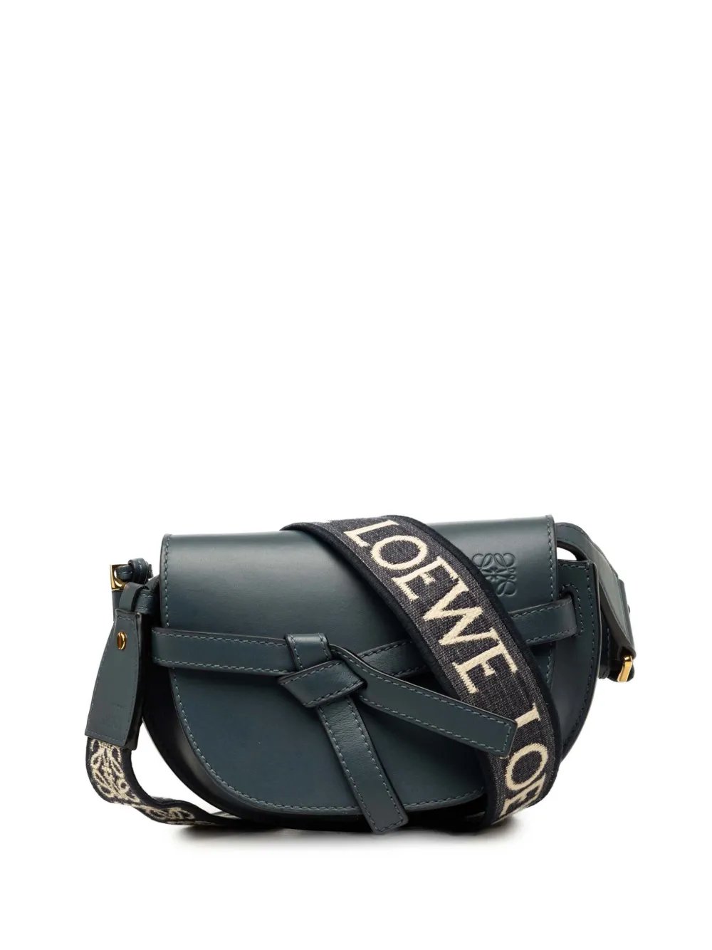 2022 Mini Soft Calfskin Gate Dual Bag crossbody bag