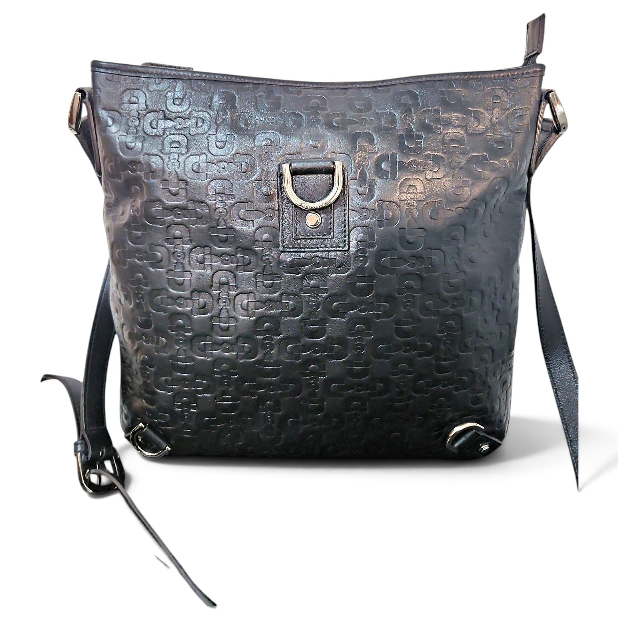Gucci D-Ring leather handbag