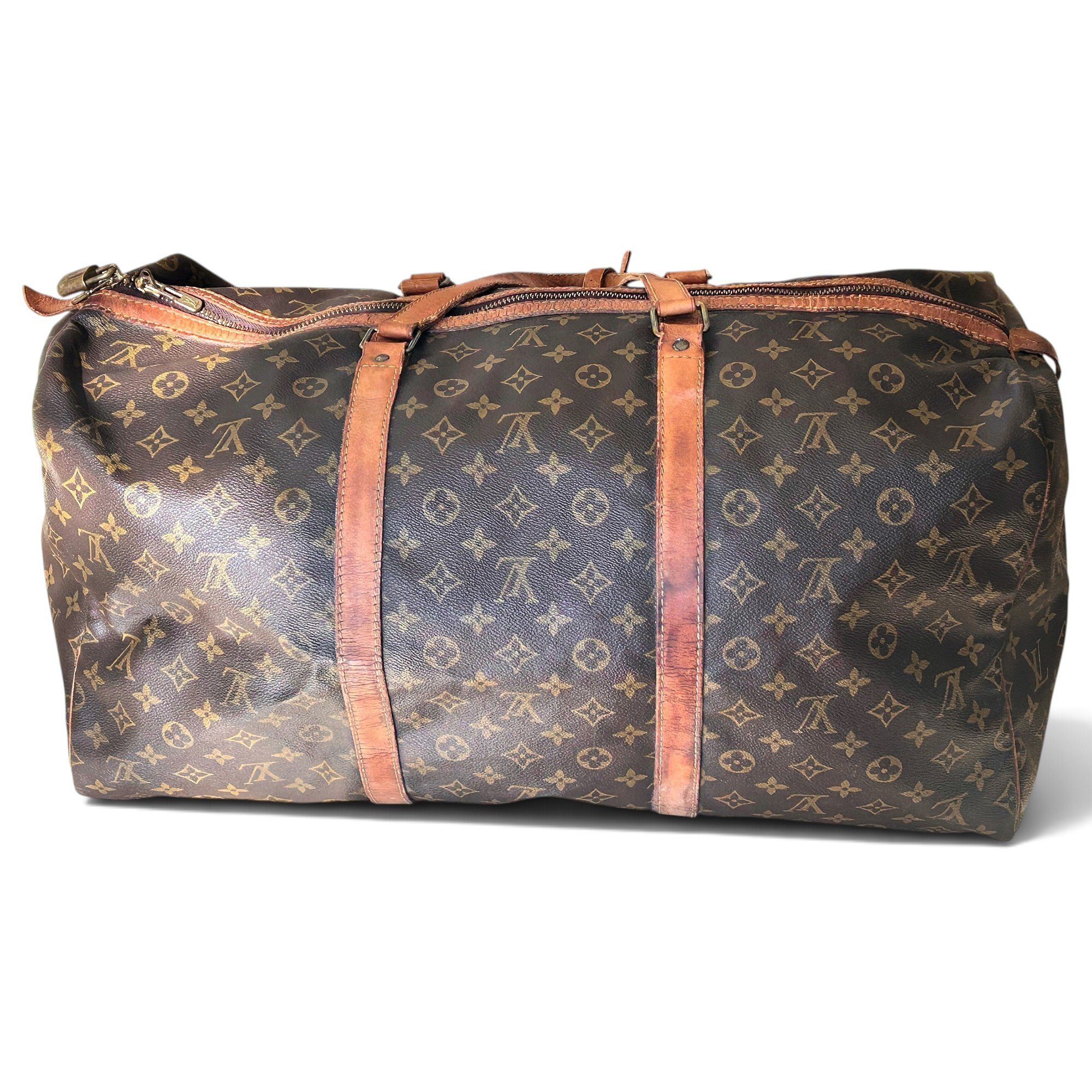 Keepall leather 48h bag
