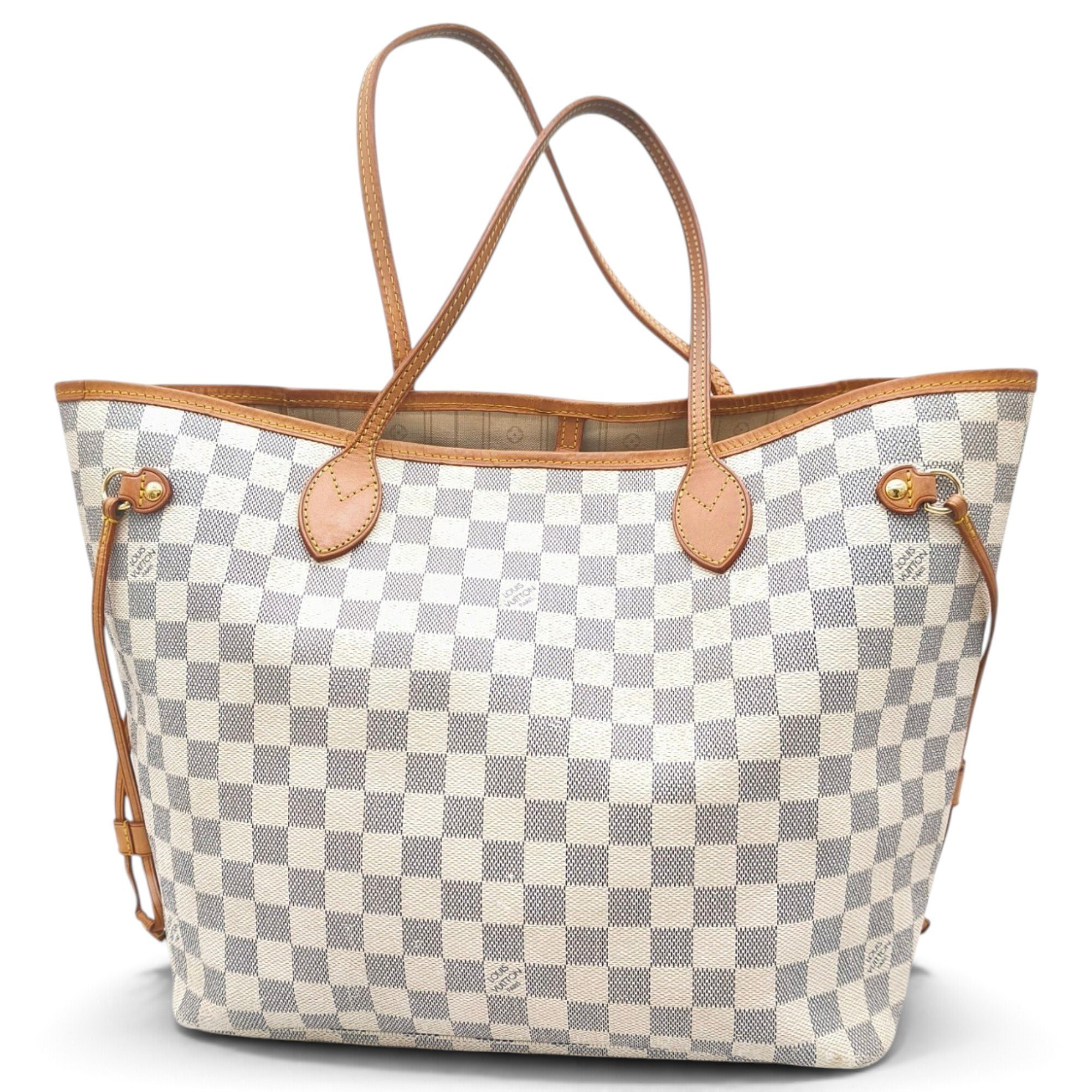Neverfull leather tote