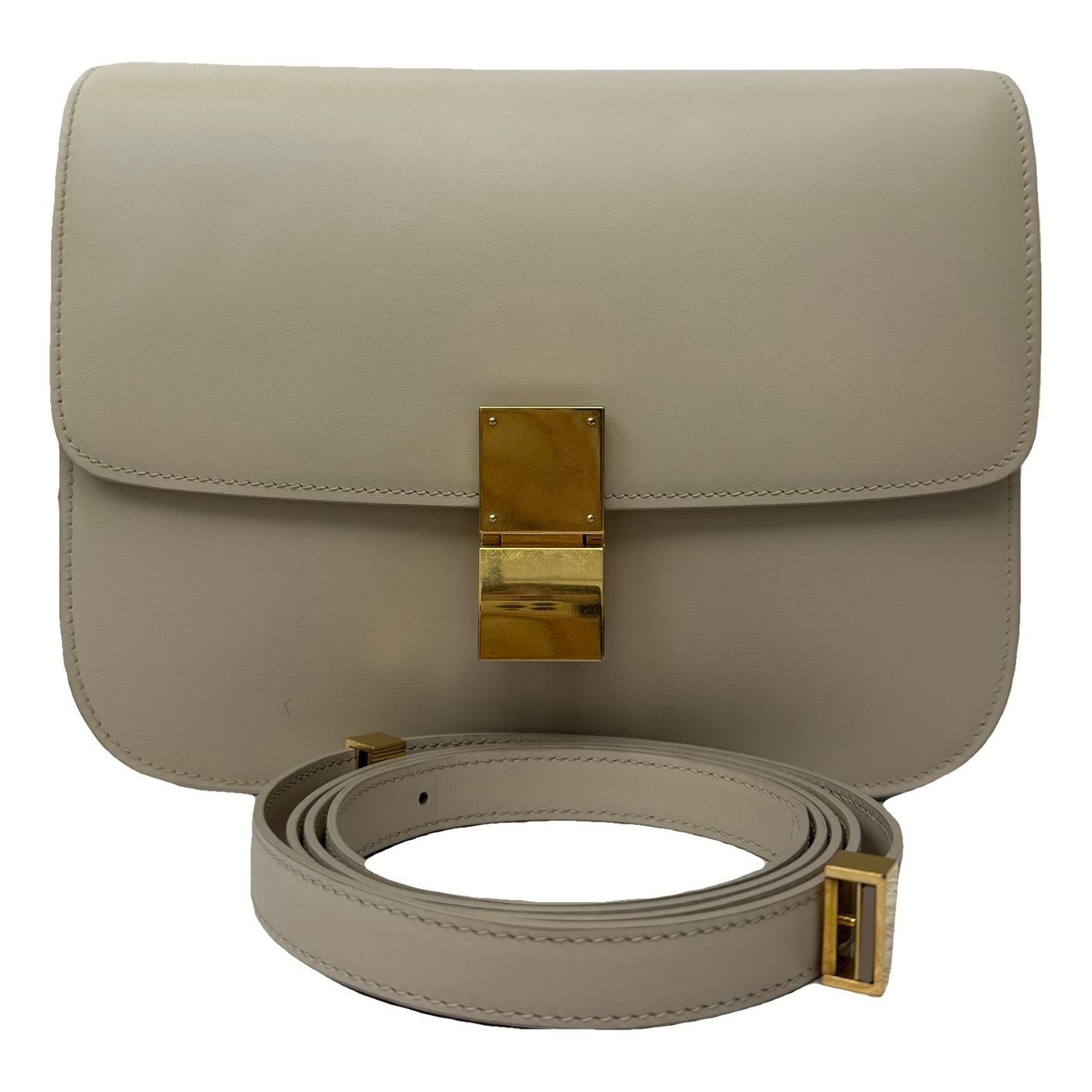 Classic leather handbag