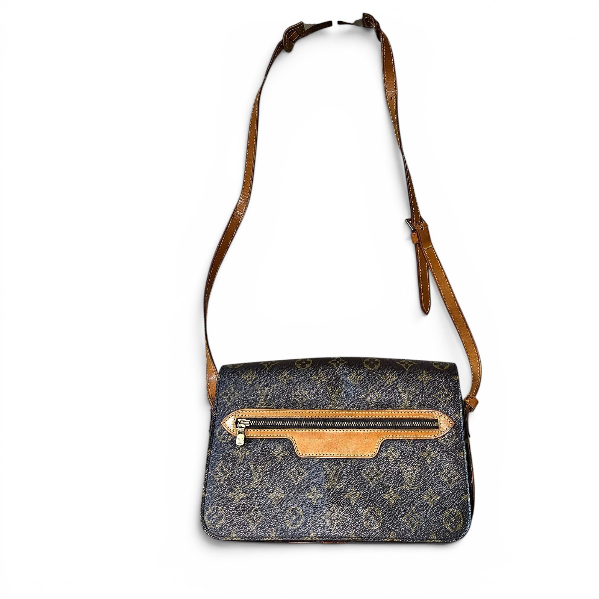 Saint-Germain Vintage leather crossbody bag