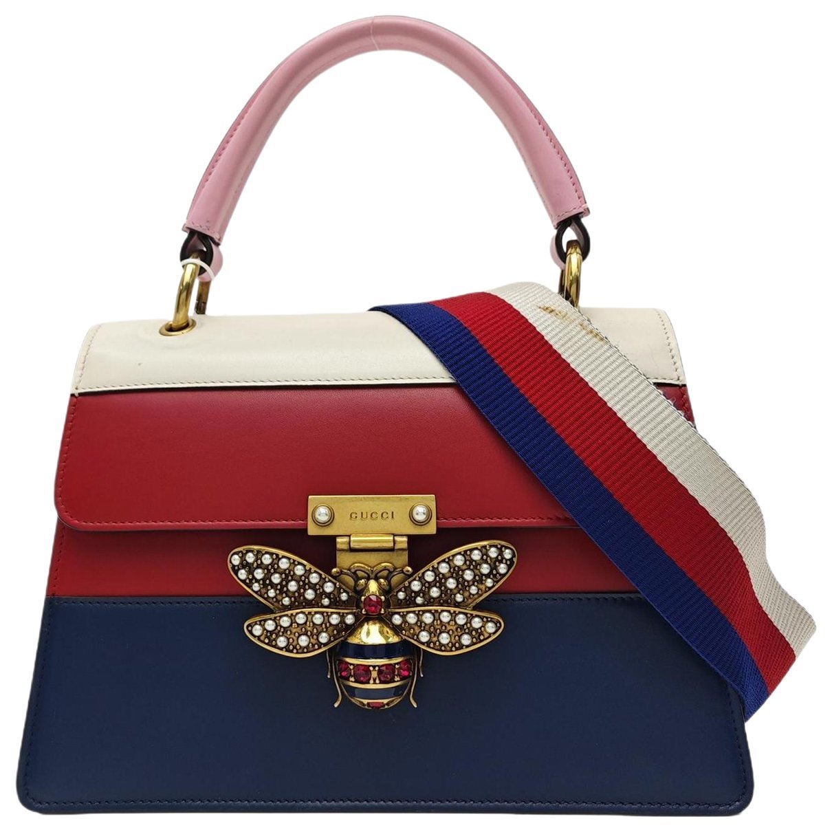 Queen Margaret leather handbag
