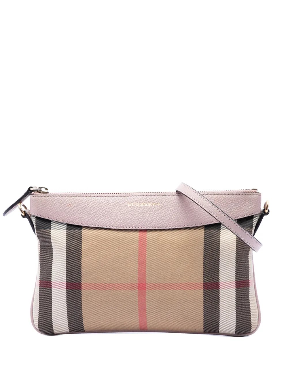 2000-2017 House Check Canvas Derby Peyton crossbody bag