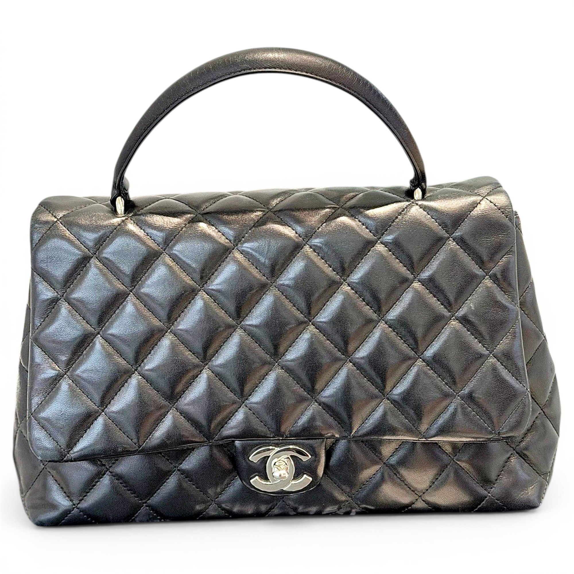 Leather handbag