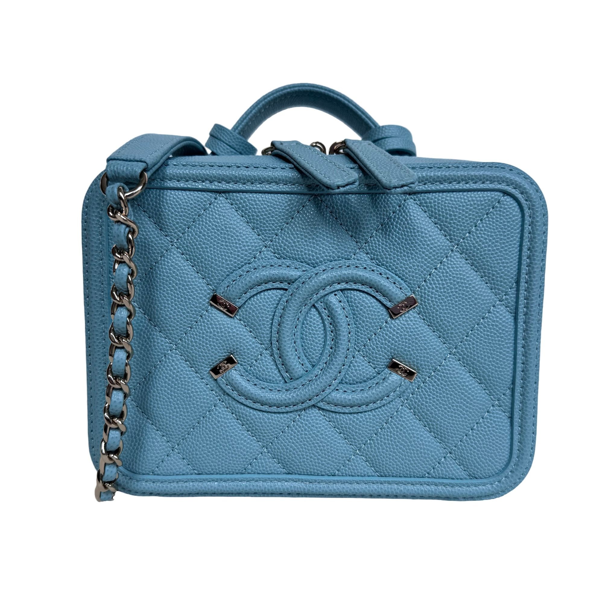 Vanity leather crossbody bag