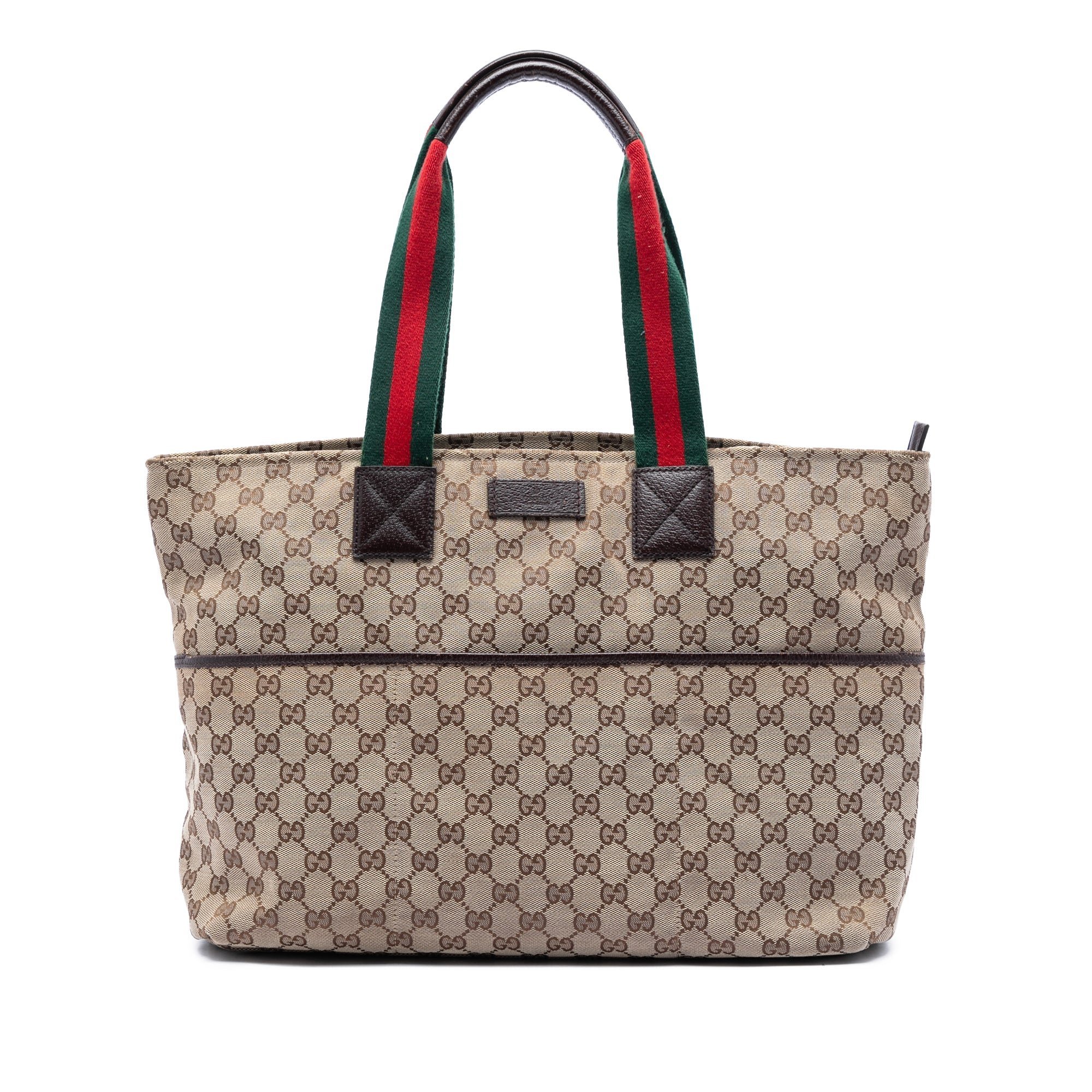 Leather tote