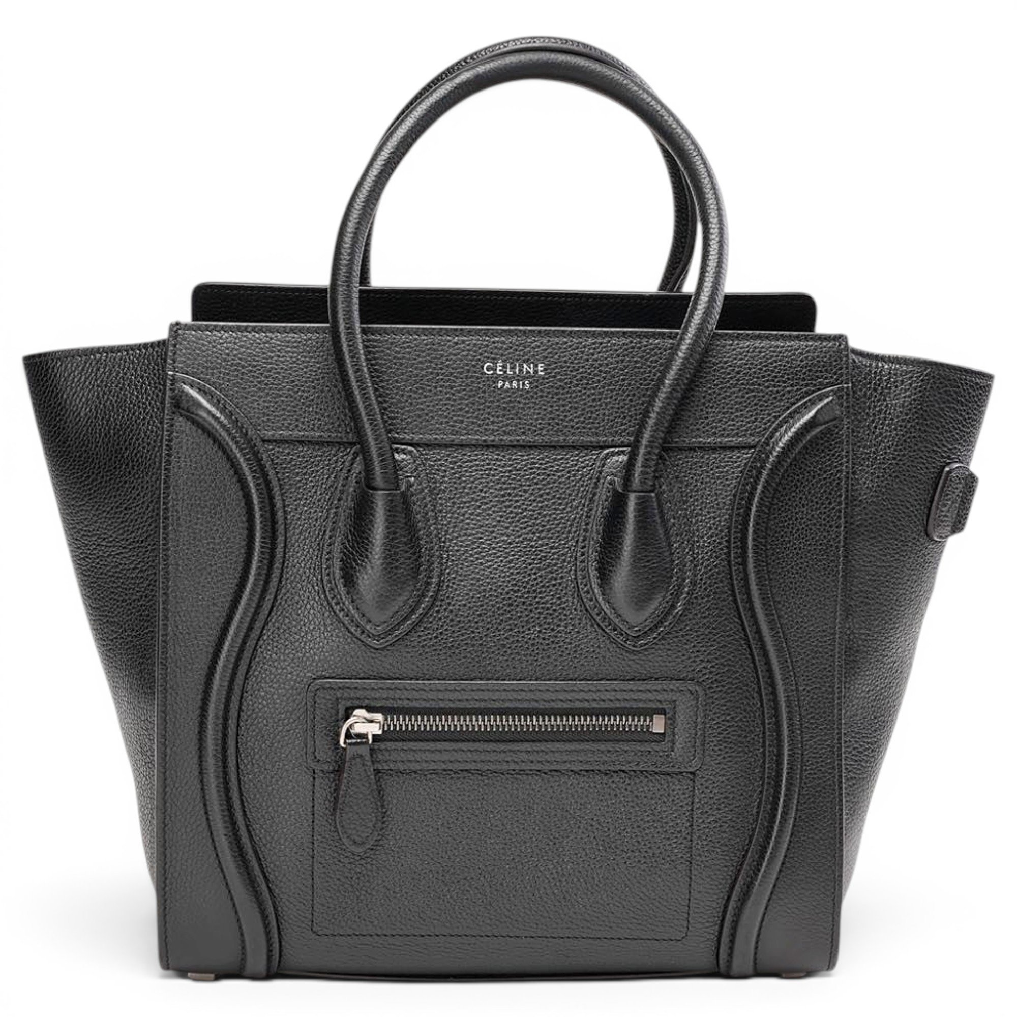 Luggage leather handbag