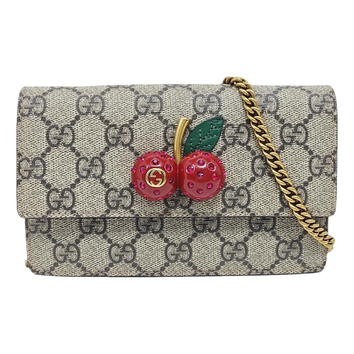 Ophidia GG Supreme leather handbag