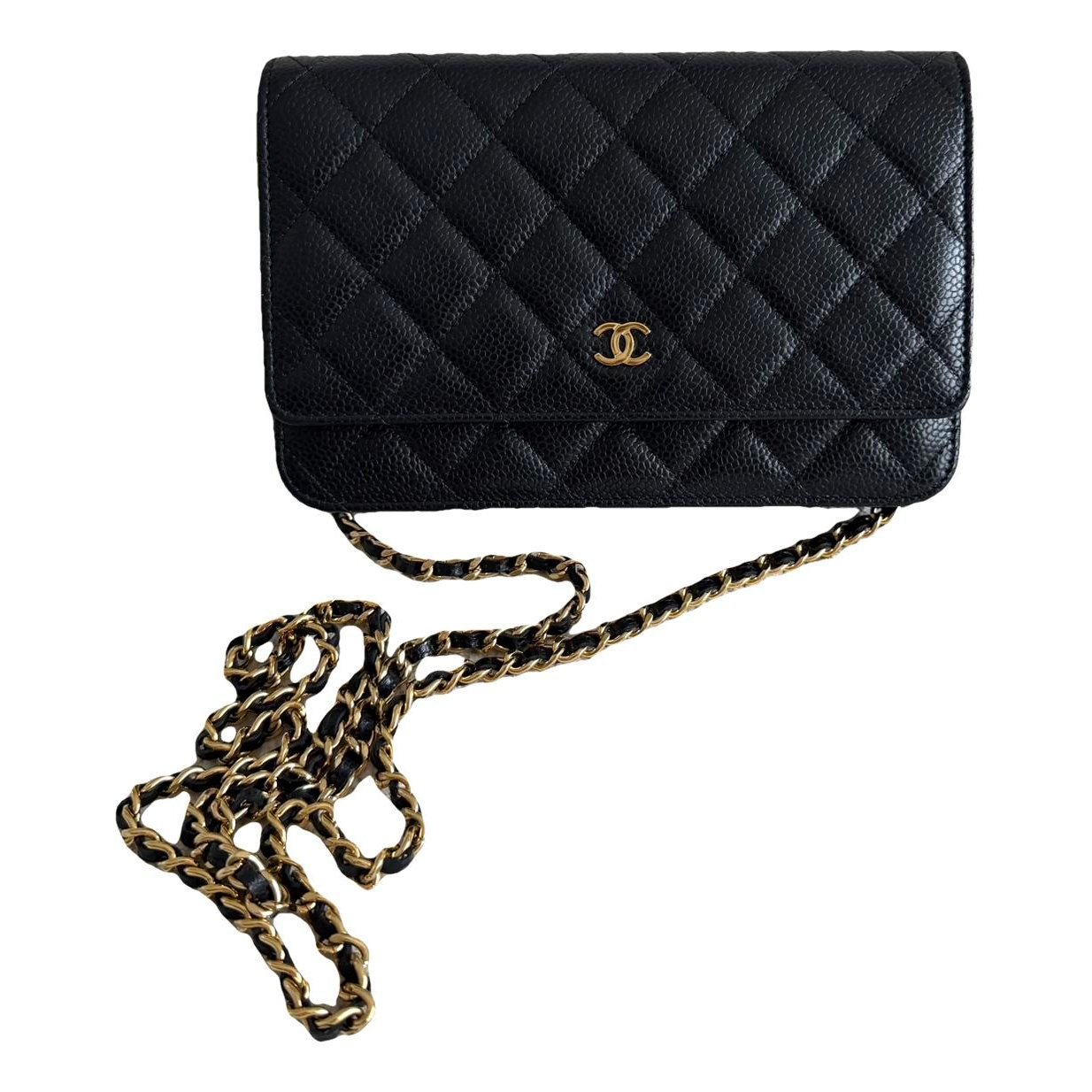 Wallet On Chain Timeless/Classique leather crossbody bag