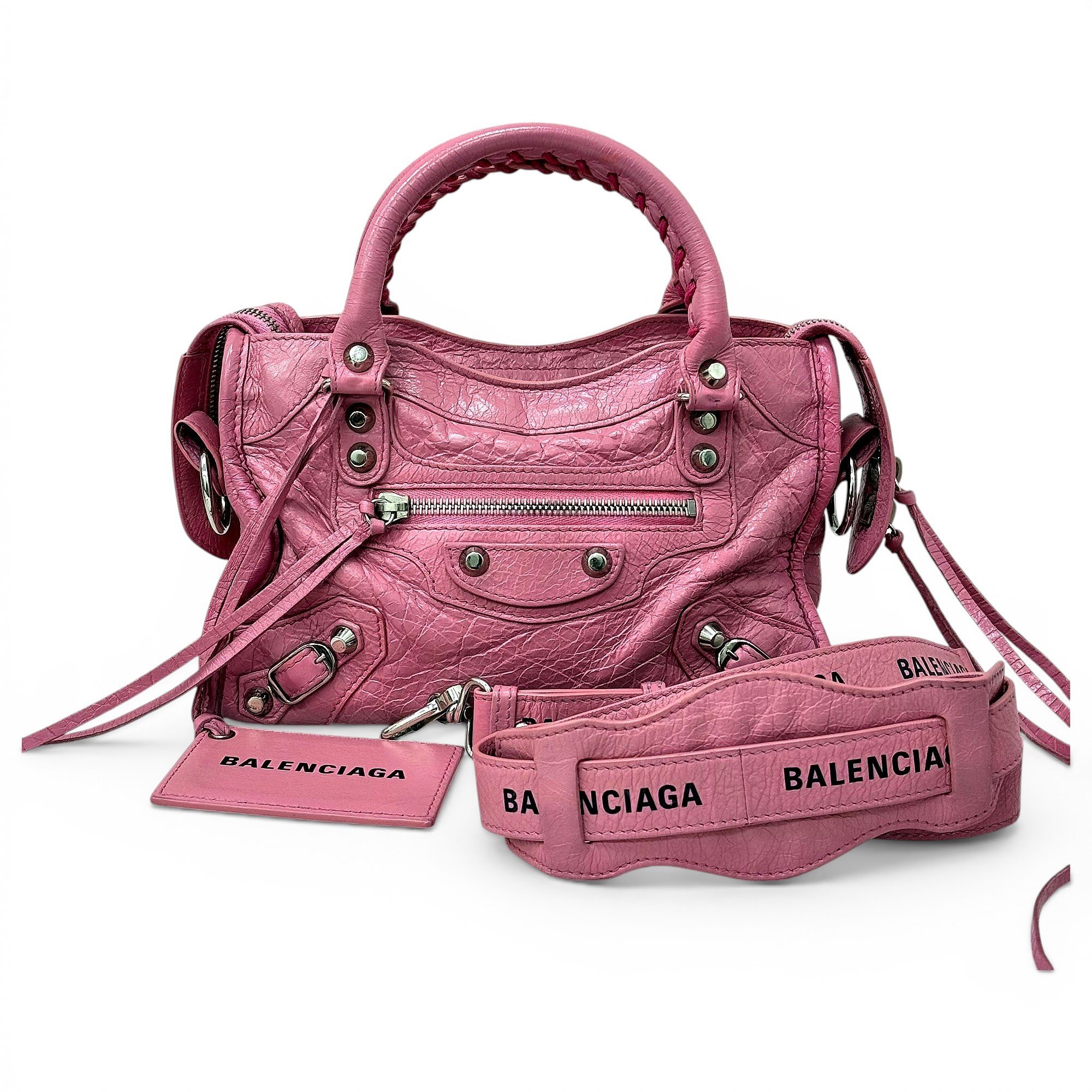 Balenciaga City leather handbag