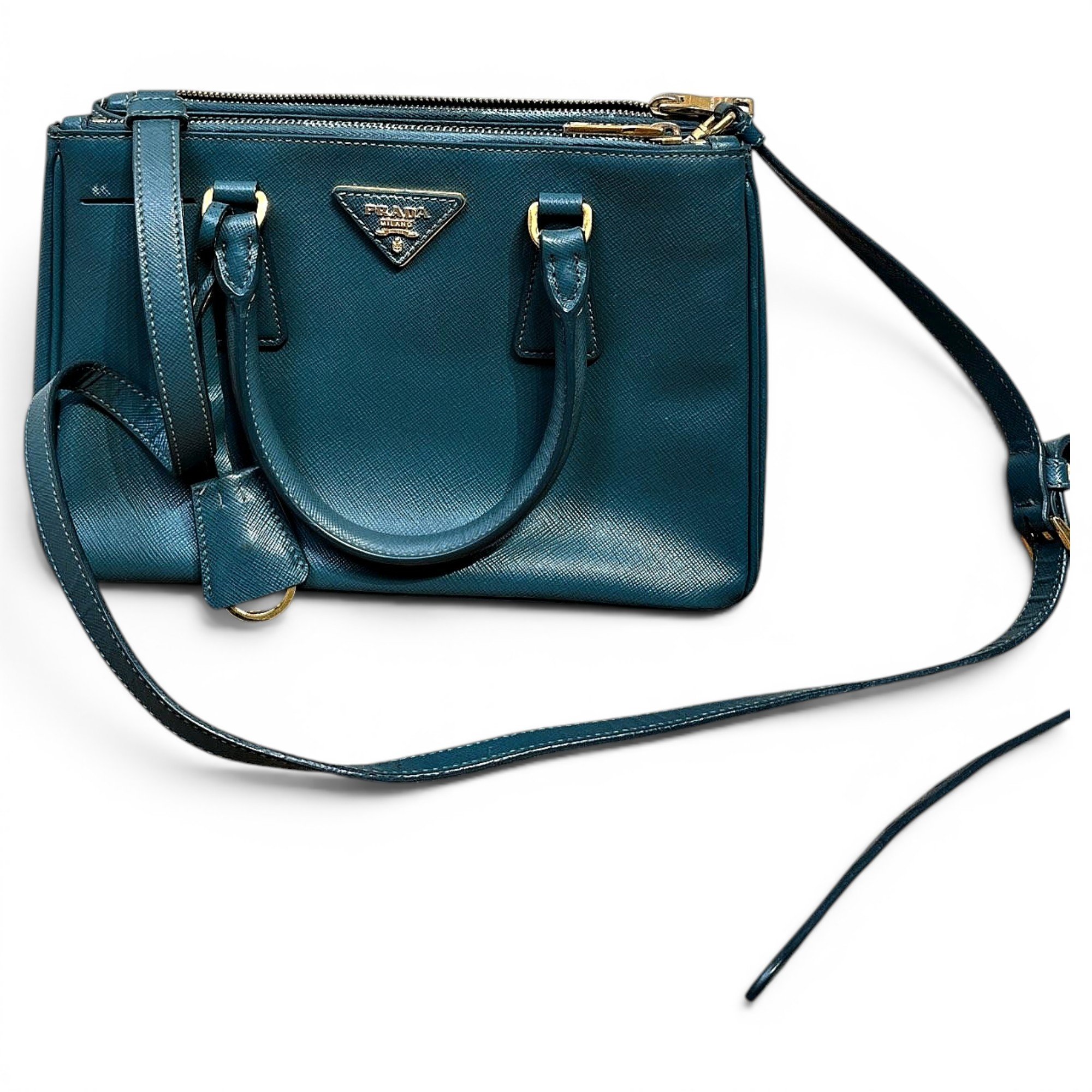 Galleria leather handbag