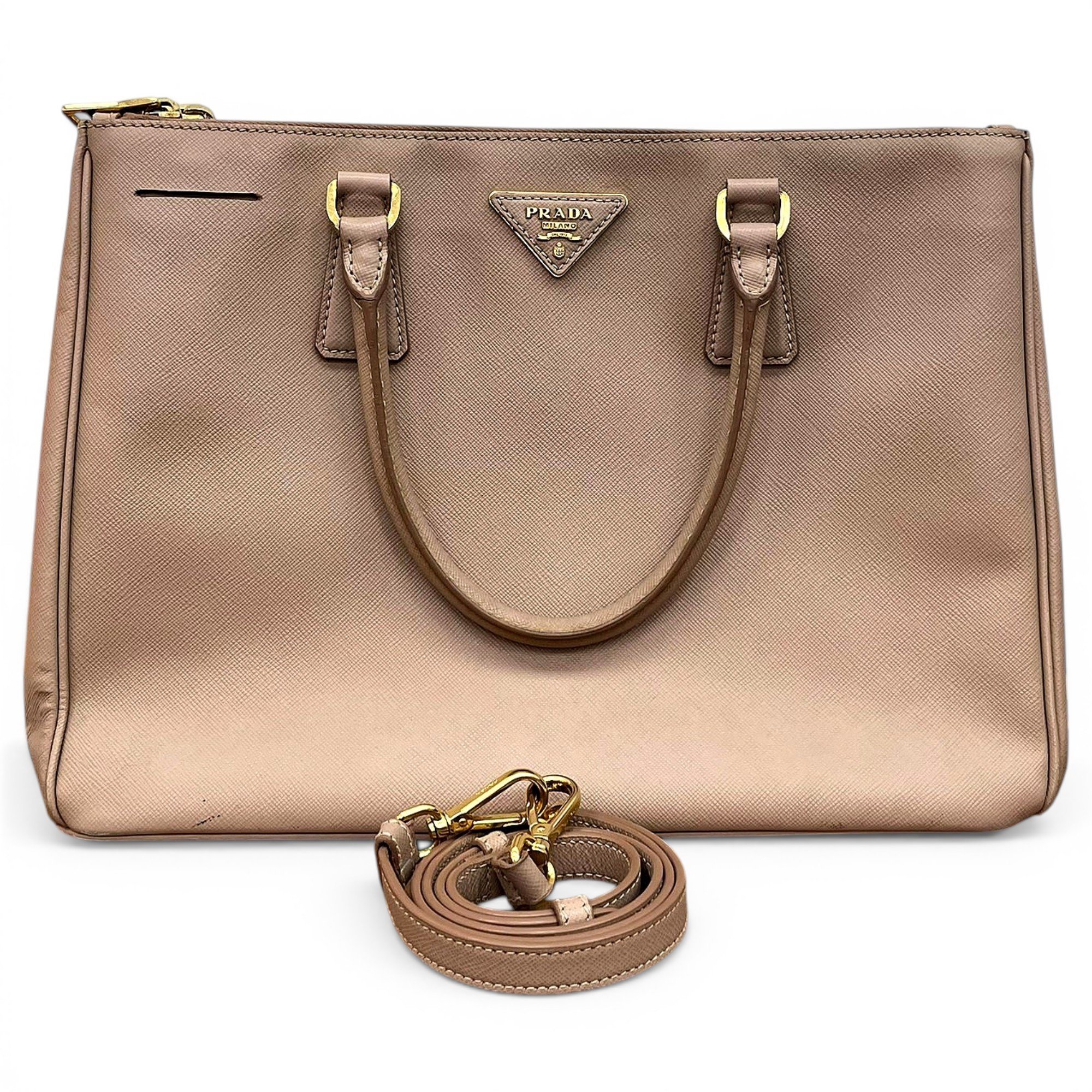 Galleria leather handbag