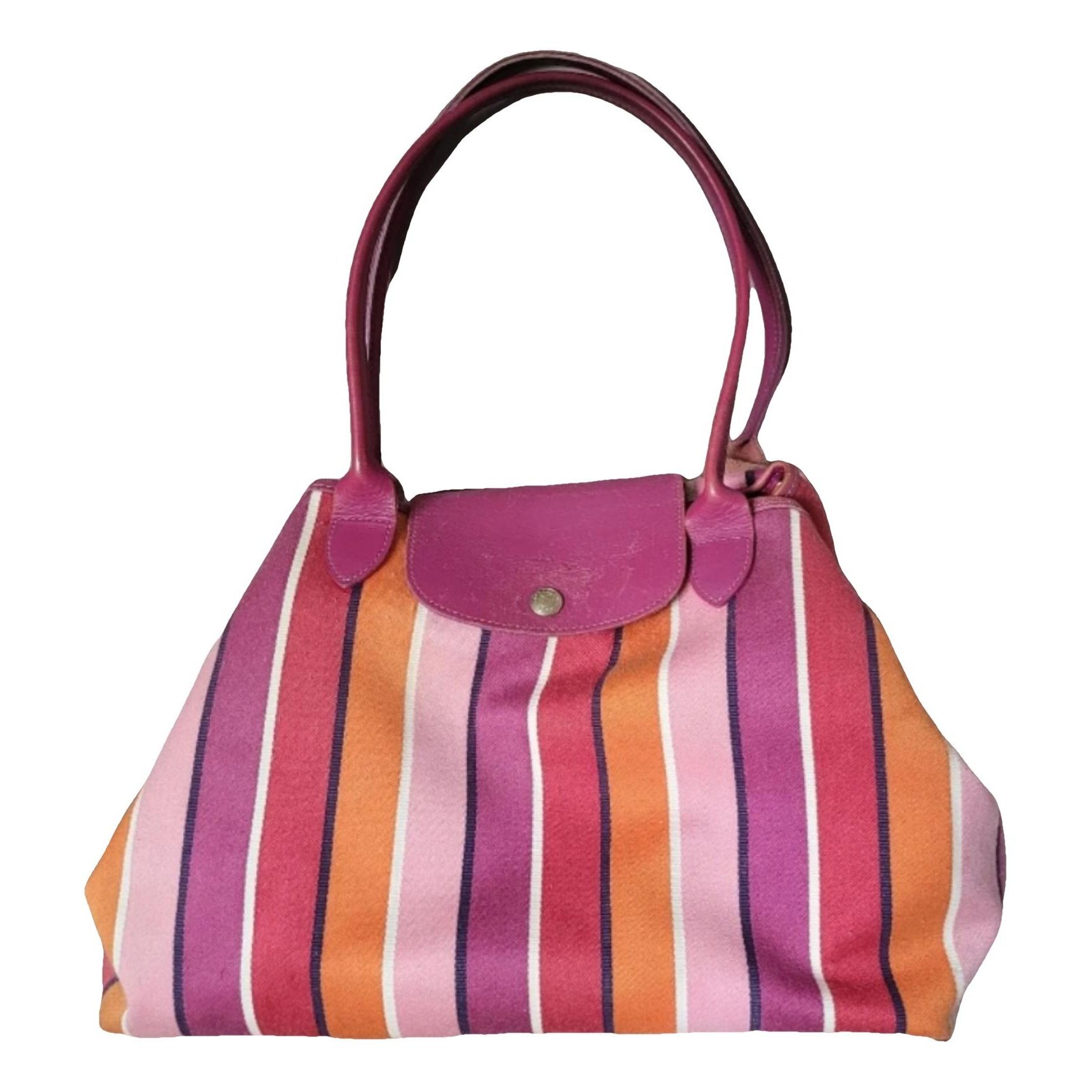 Pliage leather handbag