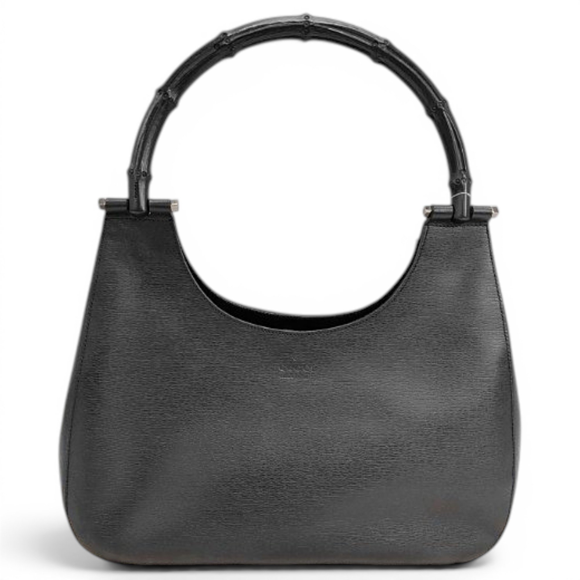 Bamboo leather handbag