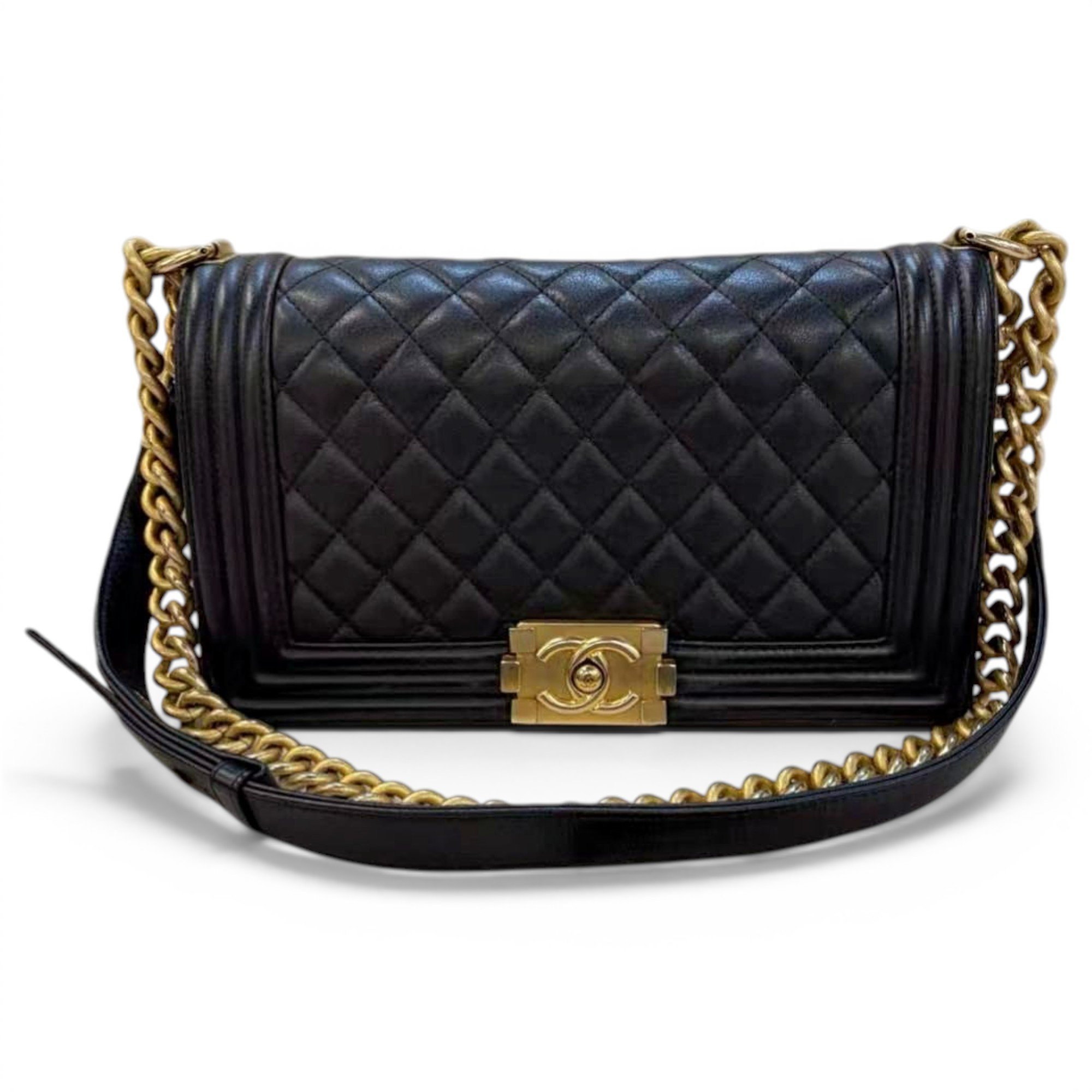 Boy leather handbag
