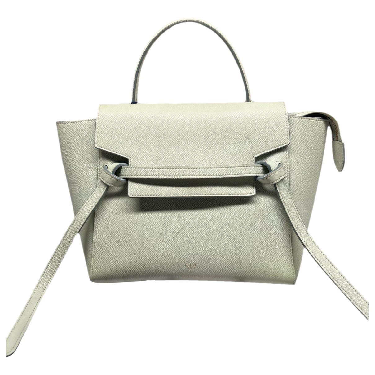 Belt leather handbag
