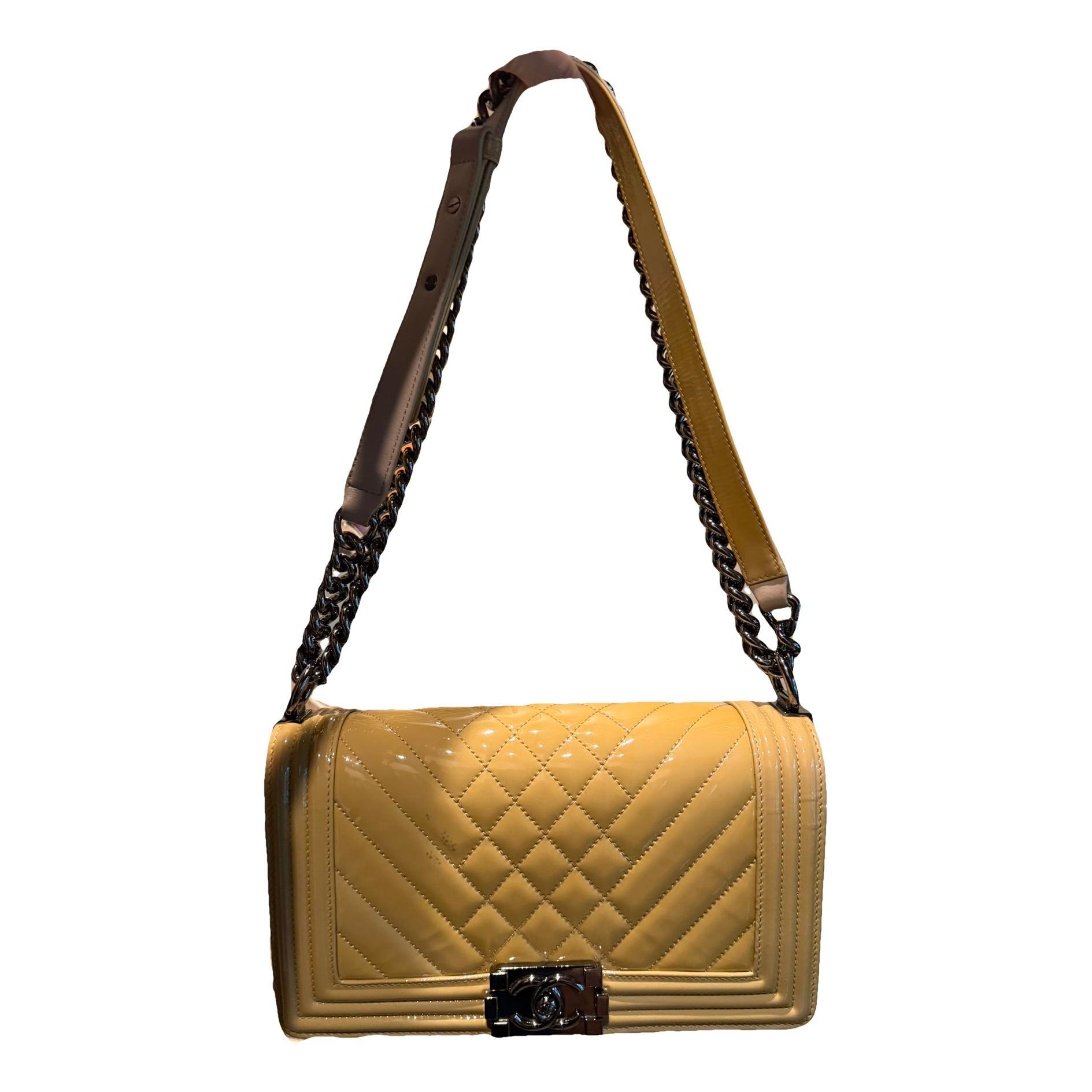 Boy leather crossbody bag
