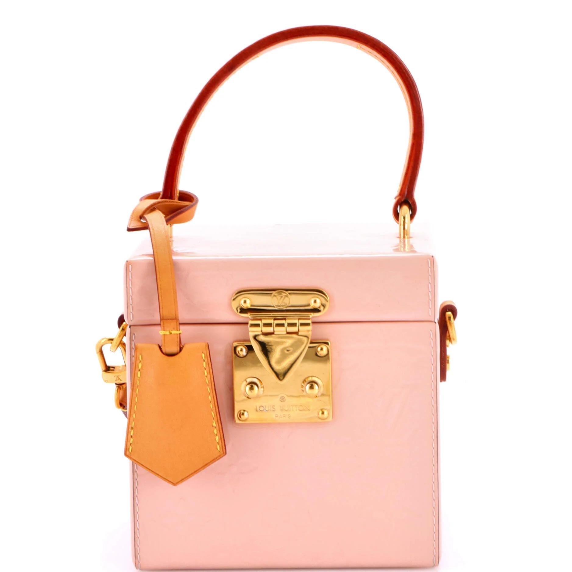 Patent leather handbag