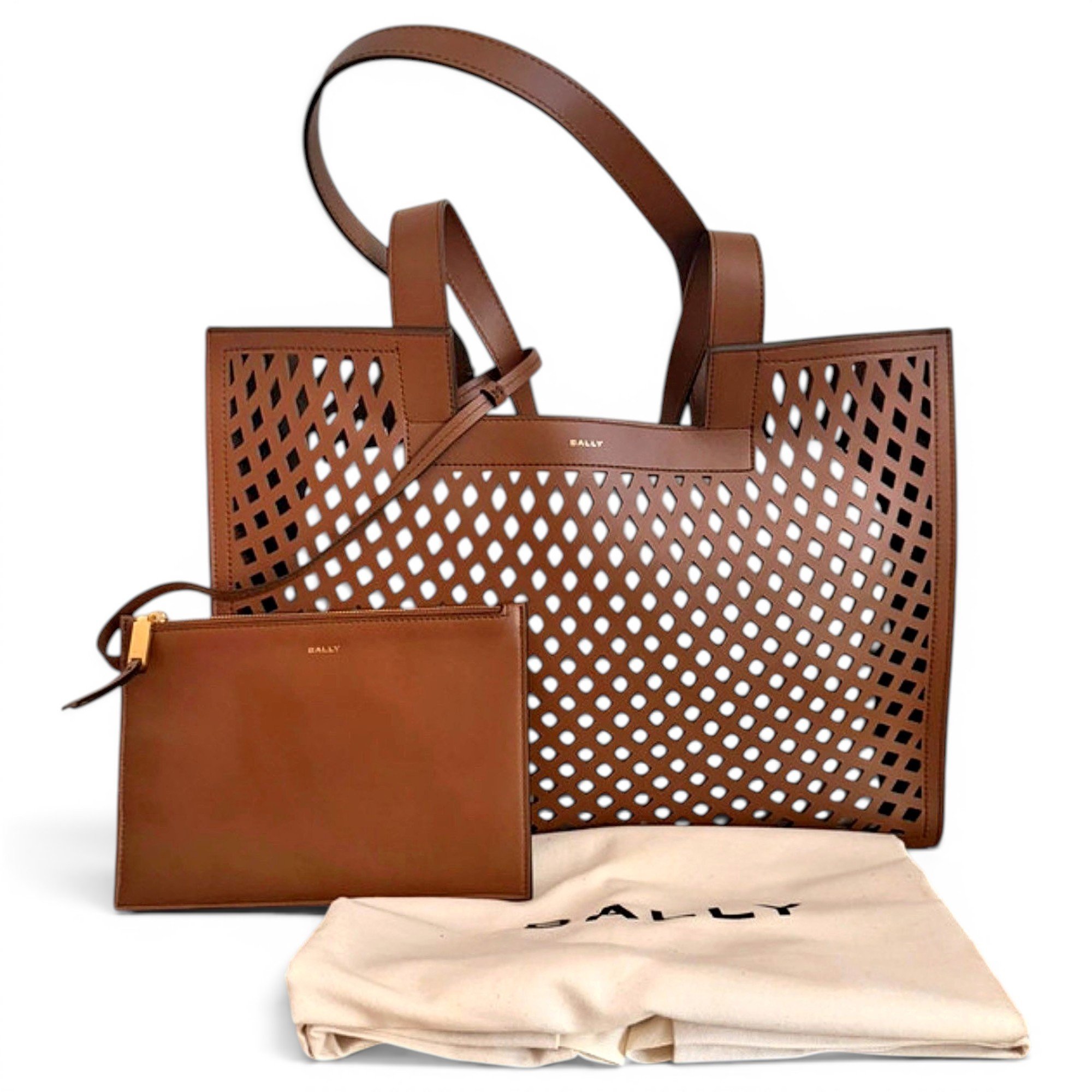 Leather handbag