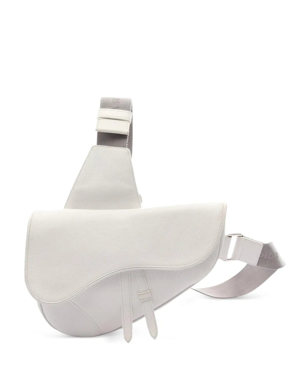 2010s Saddle leather body bag
