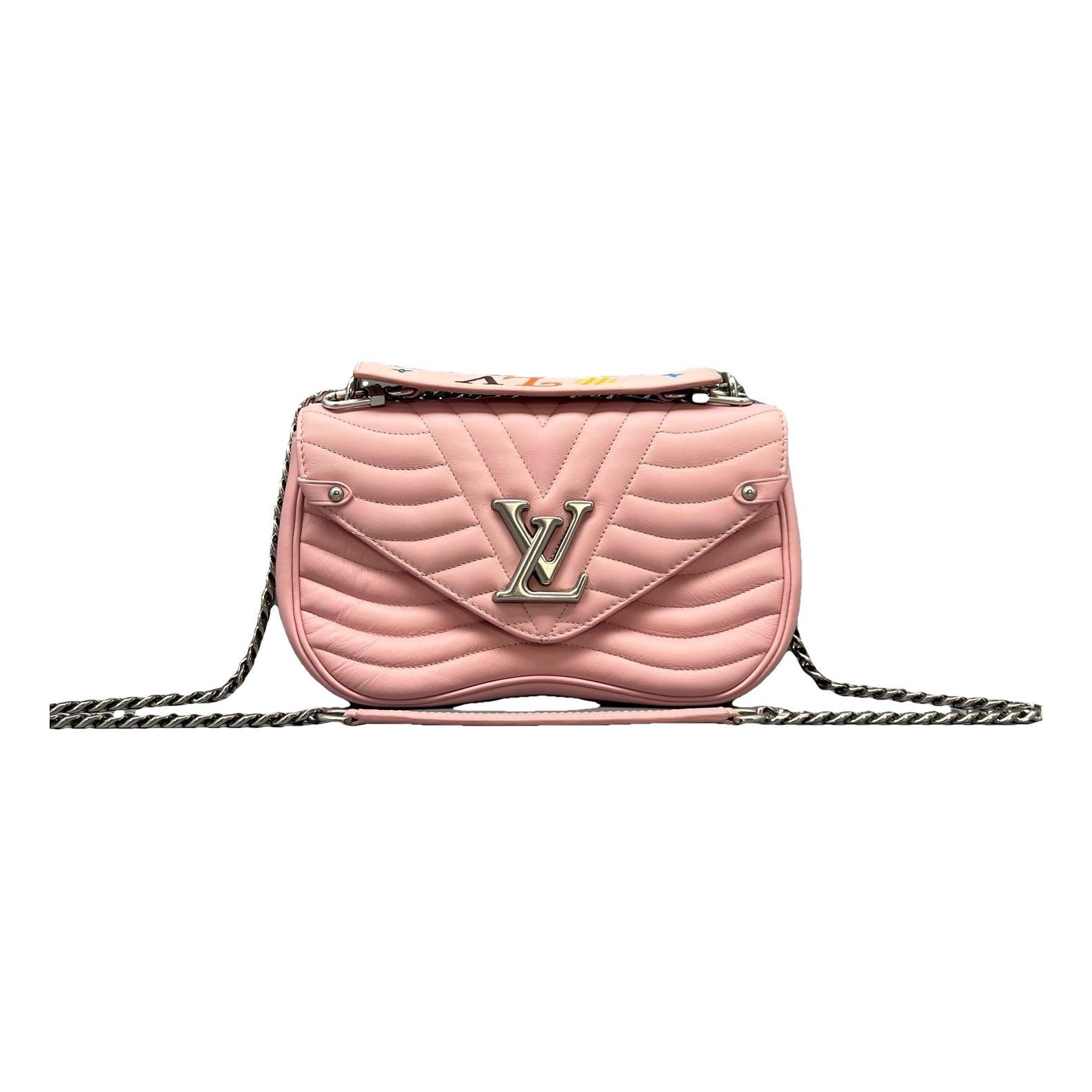 New Wave leather handbag