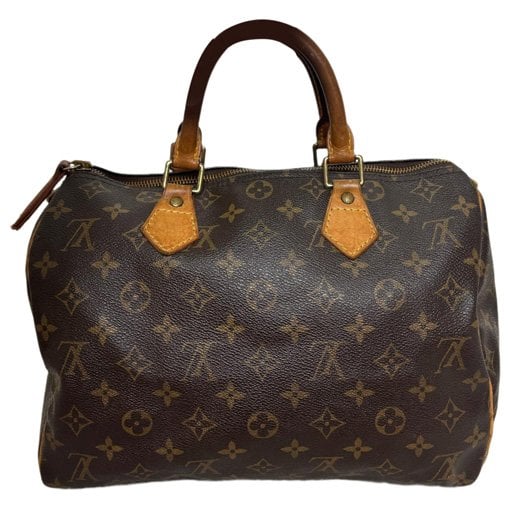 Speedy leather bowling bag