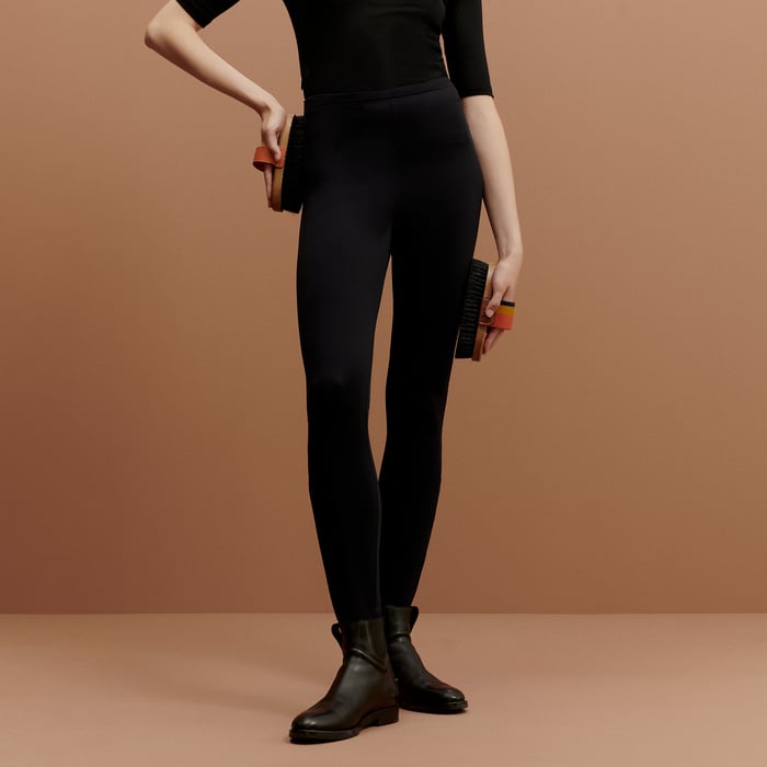 Noir Hermès Fit Legging