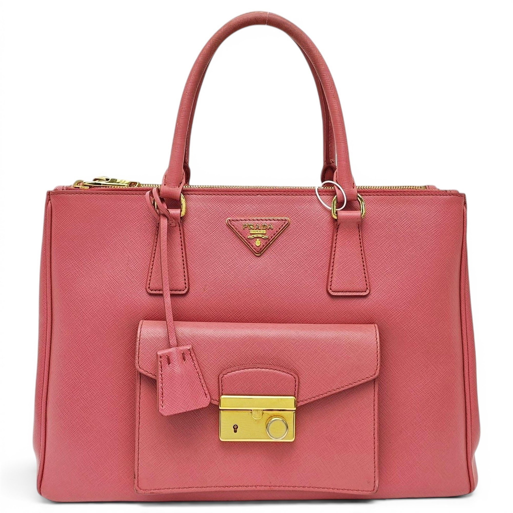 Galleria leather handbag