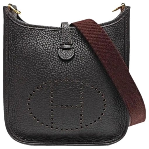Evelyne leather handbag
