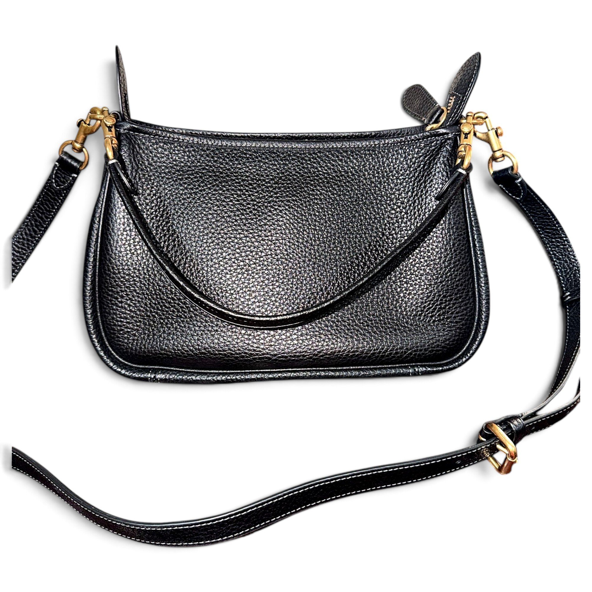 Leather crossbody bag