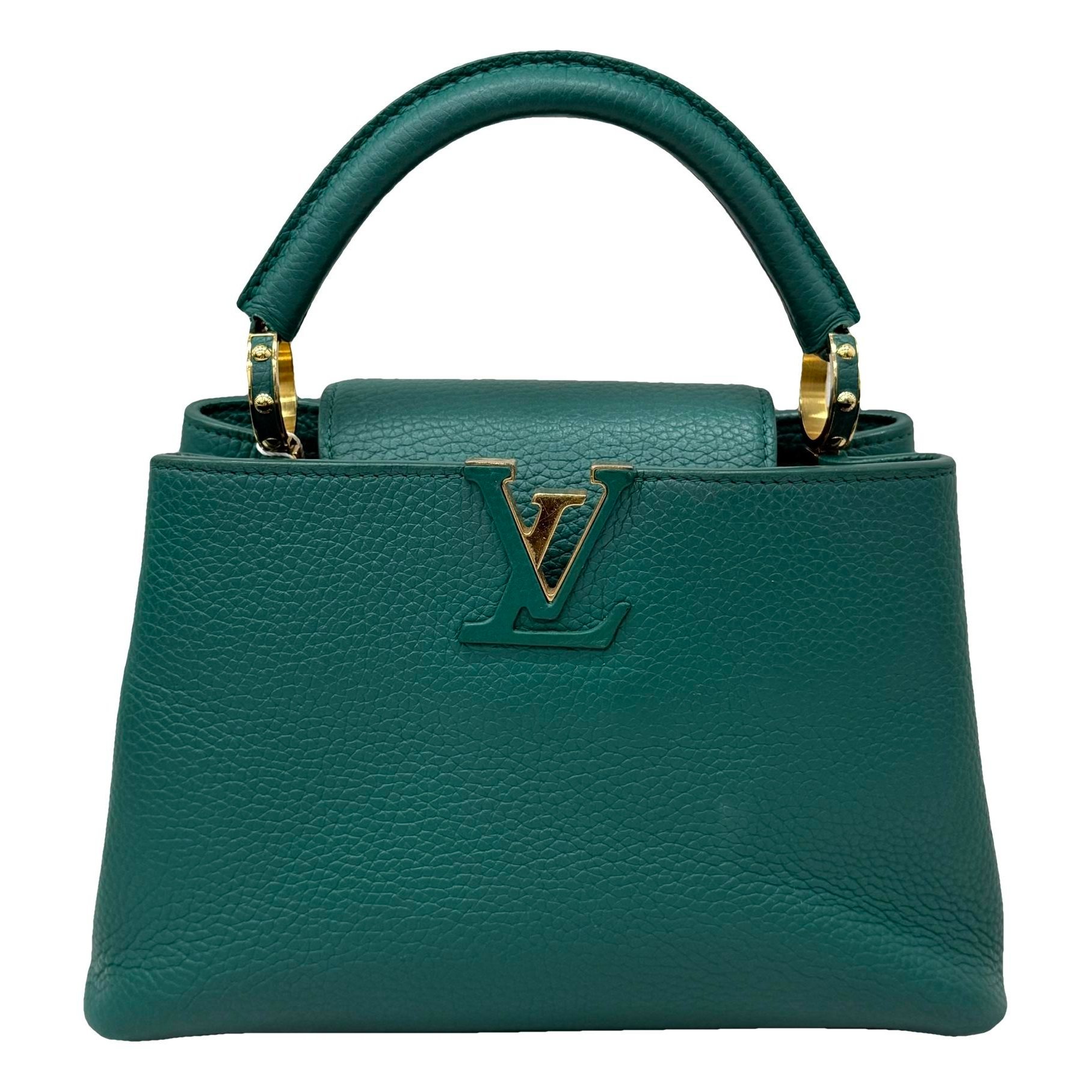 Capucines leather handbag