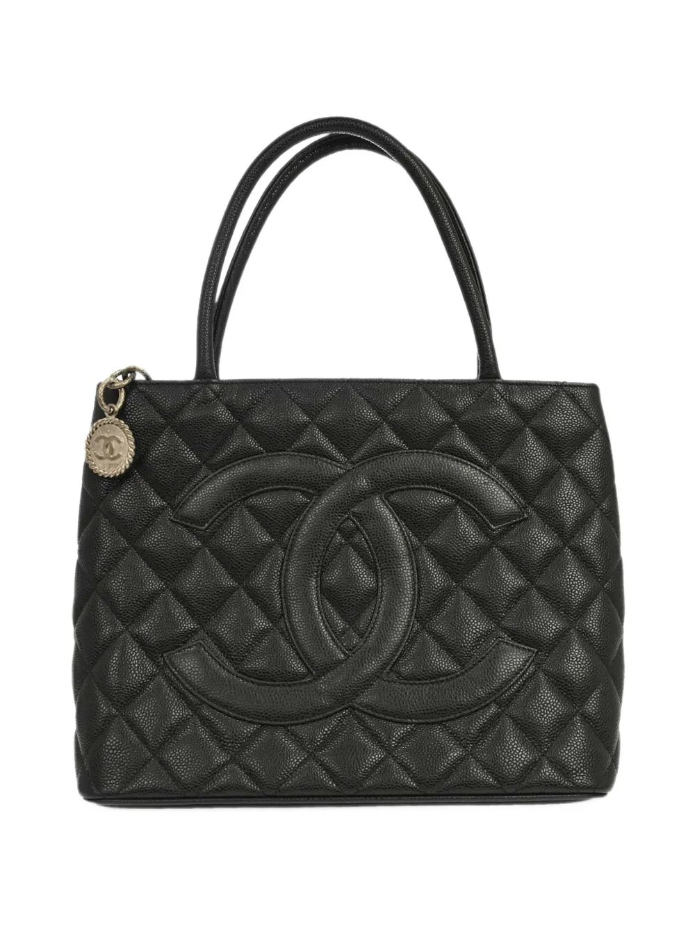 2009 Medallion quilted tote bag