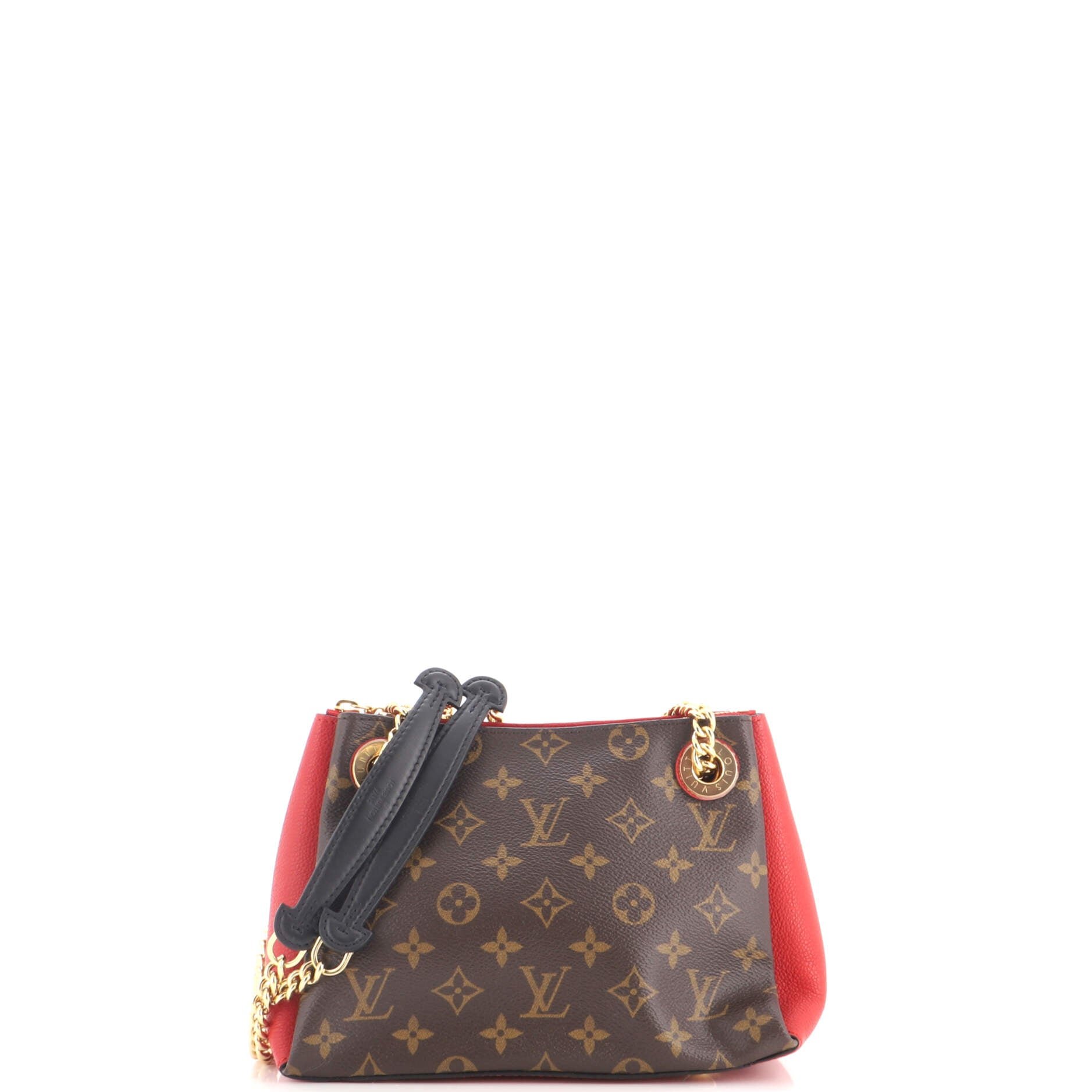 Surene Handbag Monogram Canvas with Leather BB