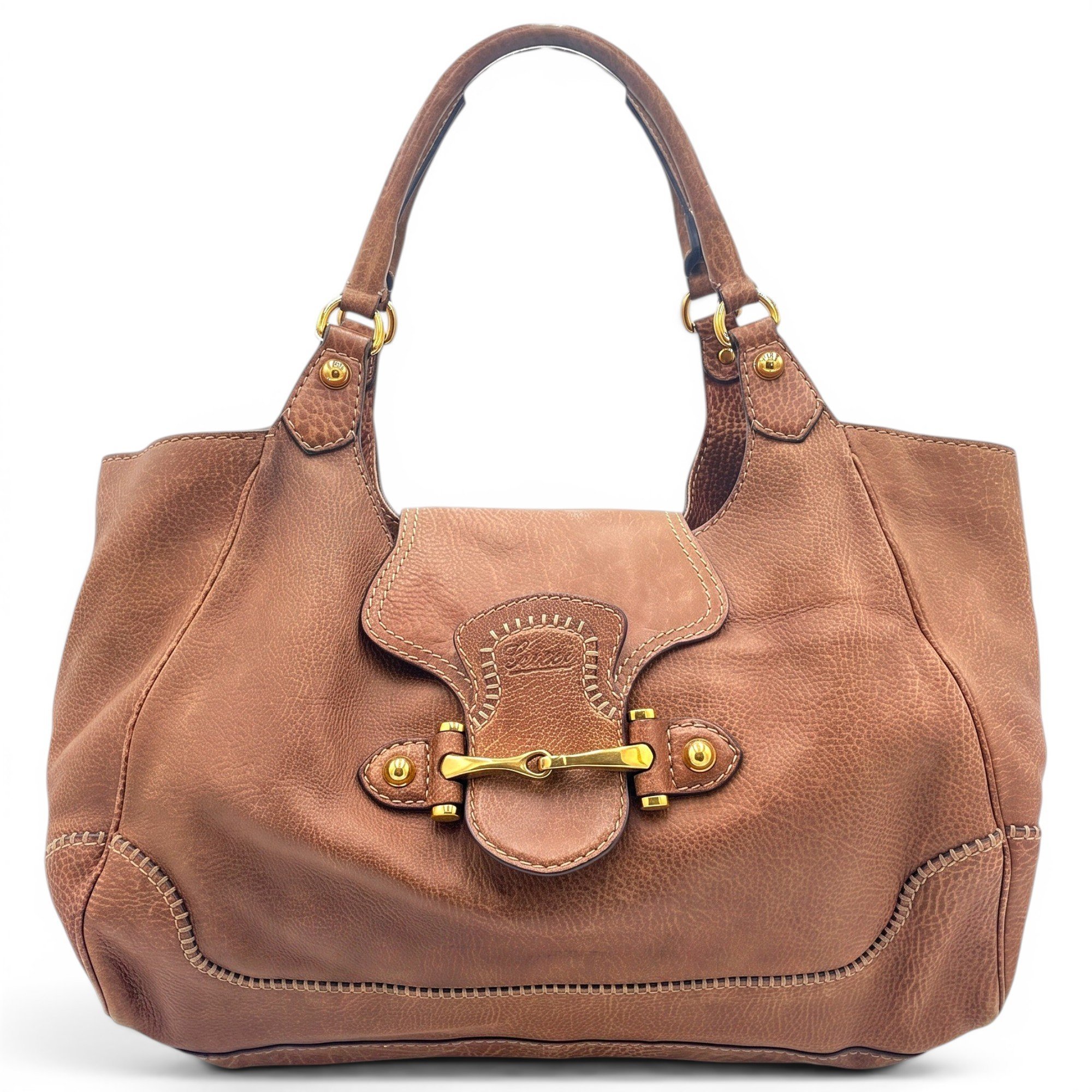 Gucci Softbit leather handbag